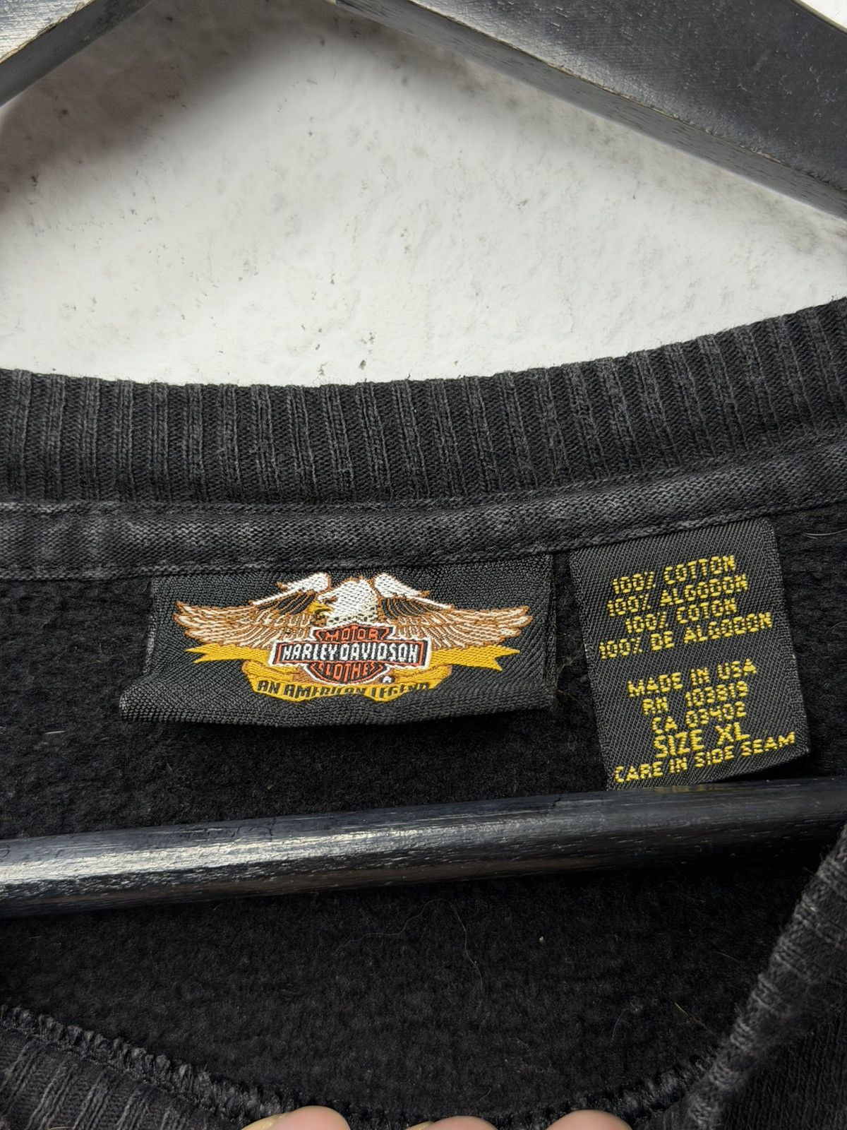 If Six Was Nine Vintage USA Harley-Davidson 100 Years Sweatshirt Distressed Size US XL / EU 56 / 4 - 7 Thumbnail