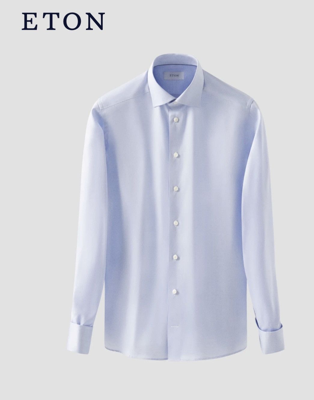 Eton Contemporary Fit French Cuff Shirt Size US XXL / EU 58 / 5 - 3 Thumbnail