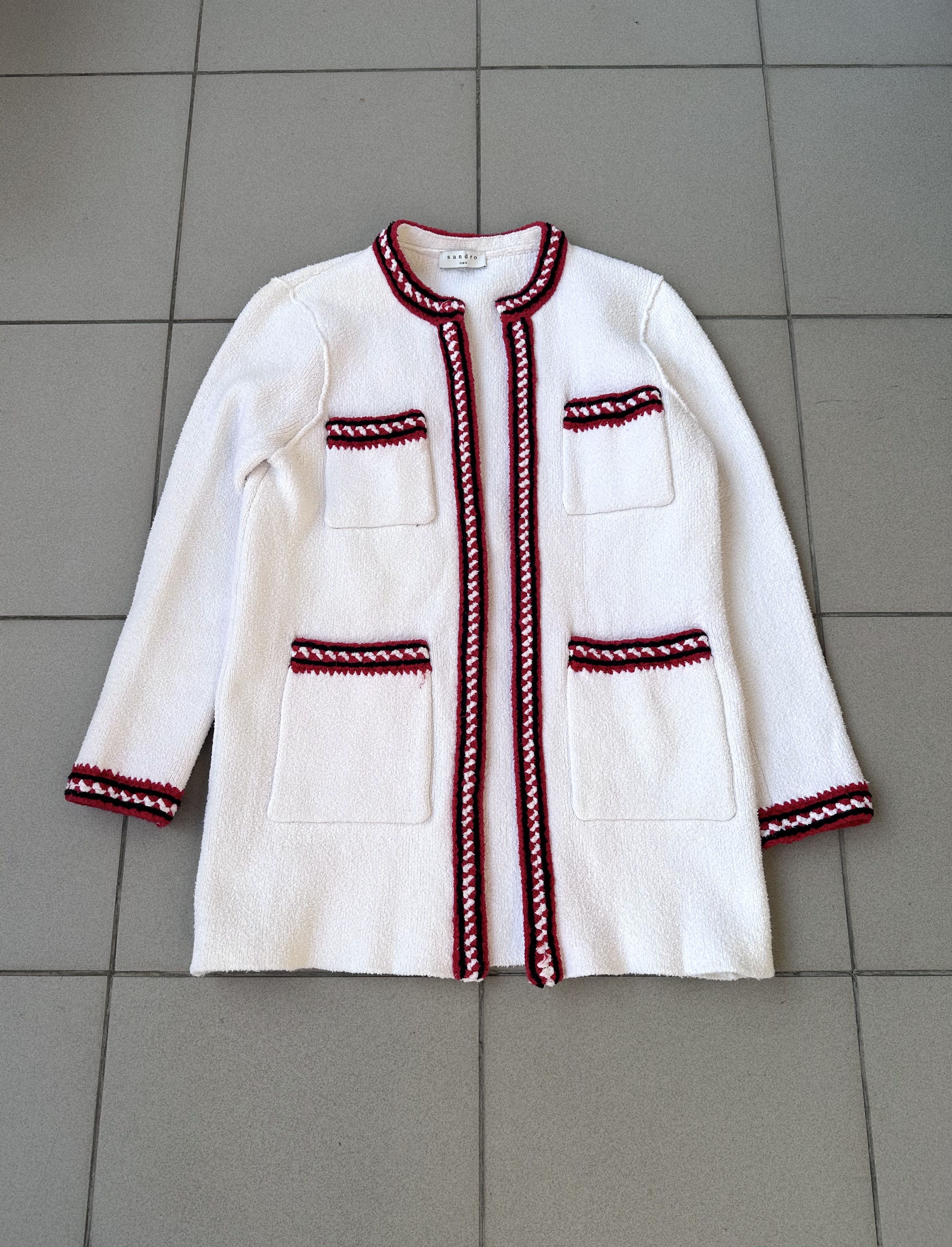 Designer × Sandro Sandro Paris Luce Chunky Cardigan sweater Size S / US 4 / IT 40 - 2 Thumbnail