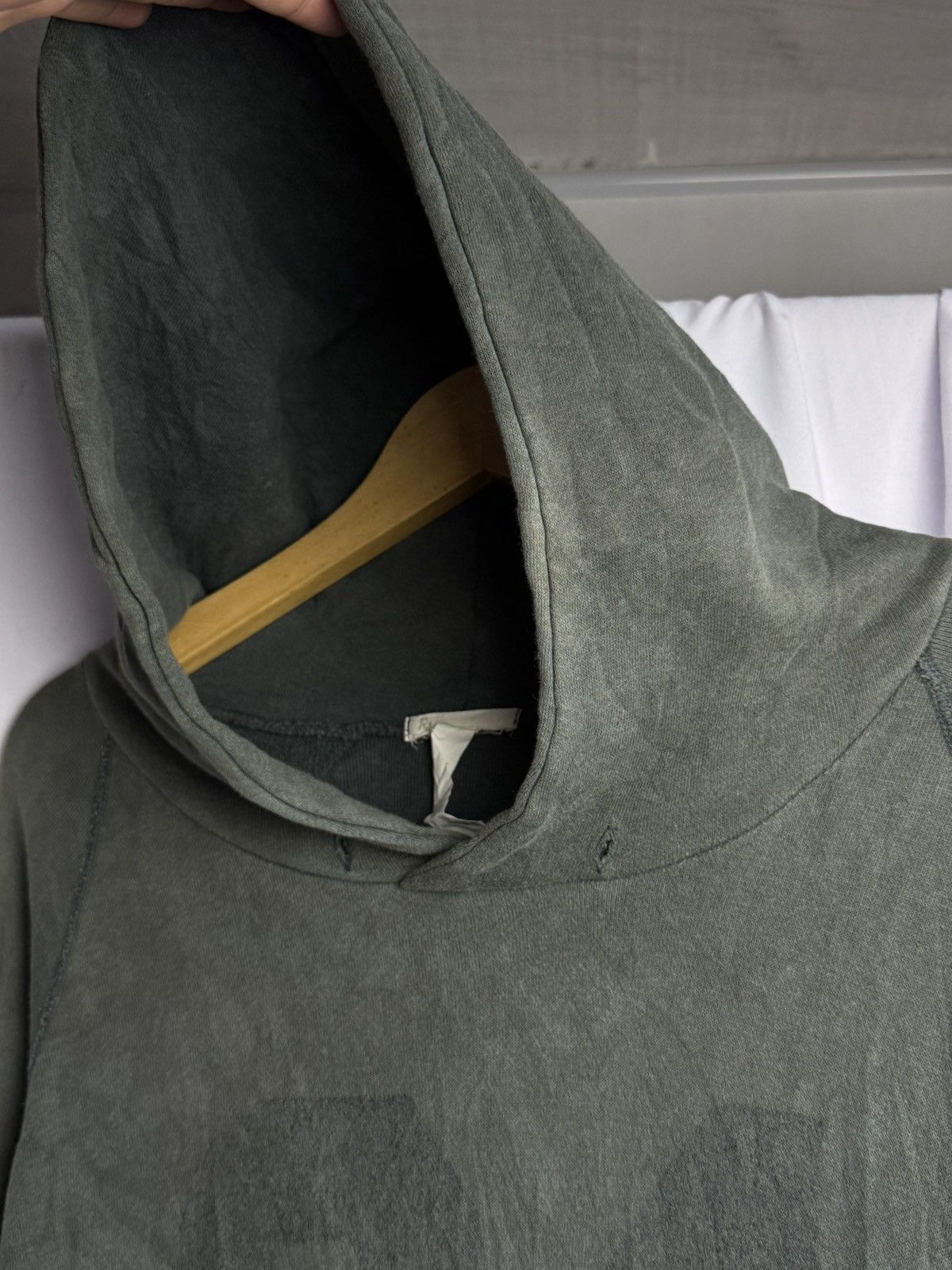 Hysteric Glamour Japanese 34 Resume Anthem Faded Green Hoodie Ifsix lgb style Size US M / EU 48-50 / 2 - 5 Thumbnail