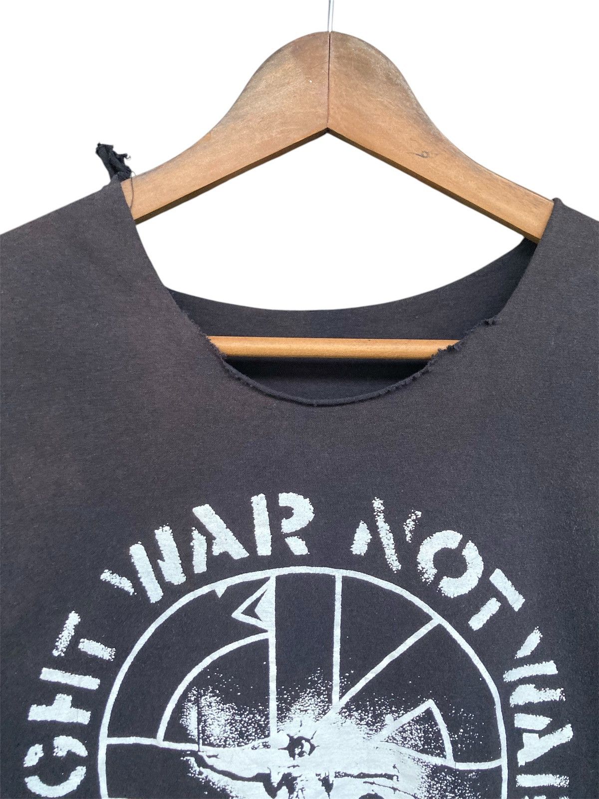 Band Tees Crass Acid Wash Sleeve Less Size US S / EU 44-46 / 1 - 3 Thumbnail