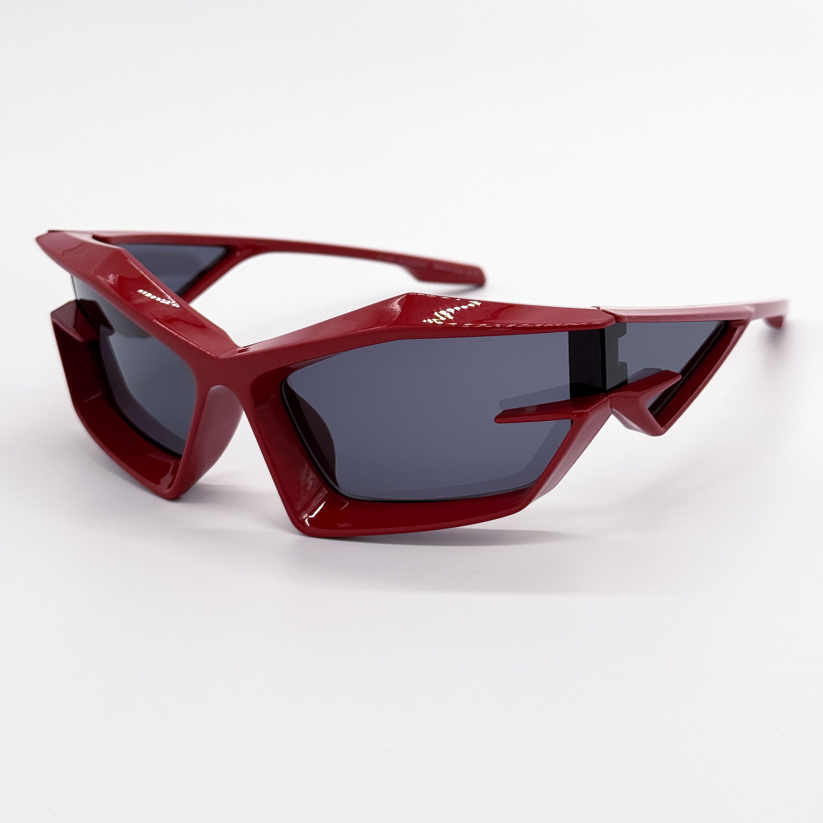 Givenchy NEW GV40049U 66A GIVENCHY UNISEX RED SUNGLASSES Size ONE SIZE - 2 Thumbnail