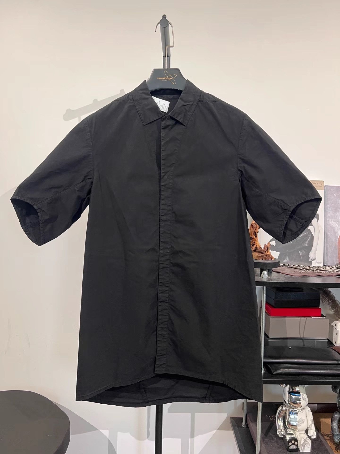 11 By Boris Bidjan Saberi 11by BBS S2B Embroidered Short Sleeve Coat K35 Size US XL / EU 56 / 4 - 2 Thumbnail