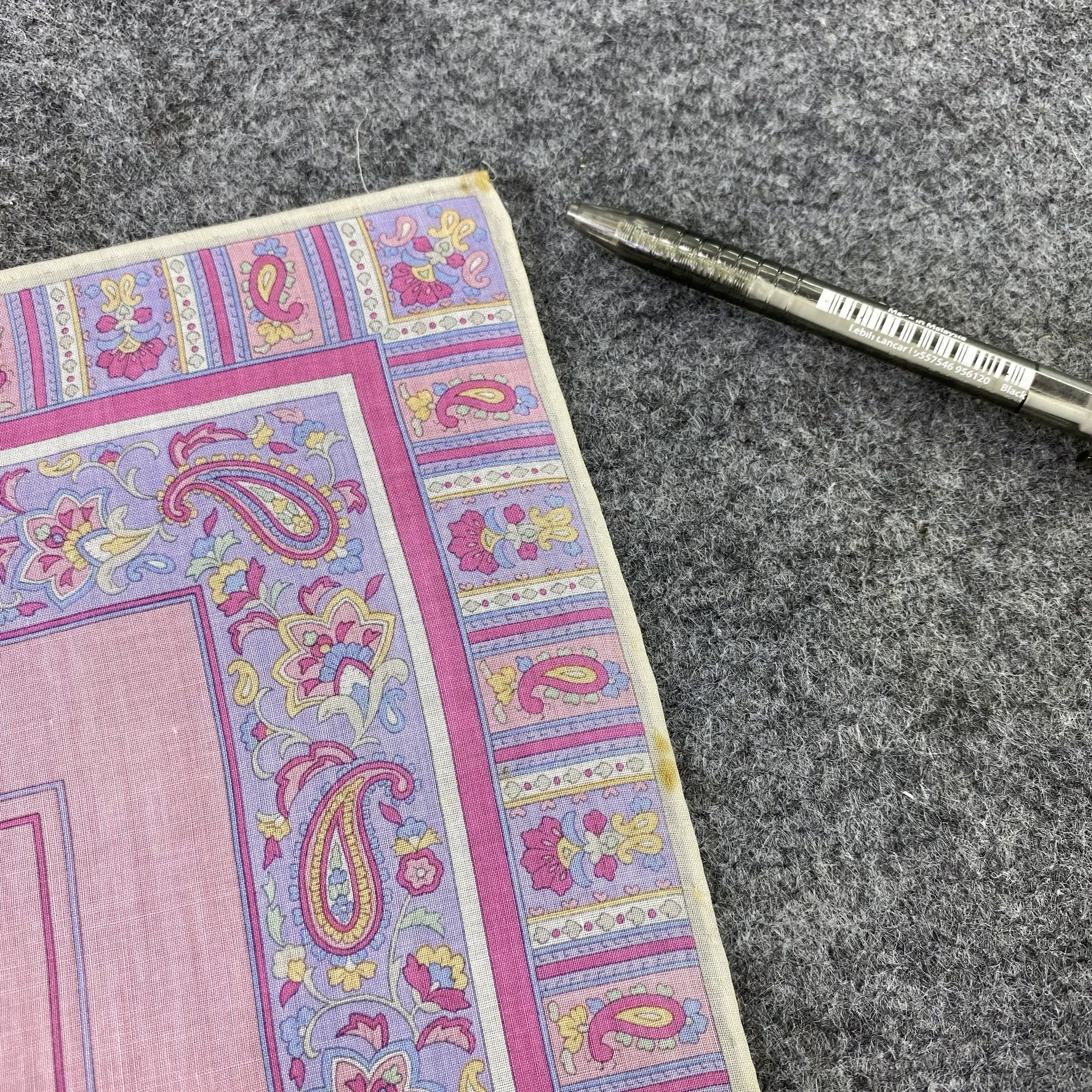 Vintage × Yves Saint Laurent Yves Saint Laurent Handkerchief / Bandana / Neckerchief-B627 Size ONE SIZE - 11 Thumbnail
