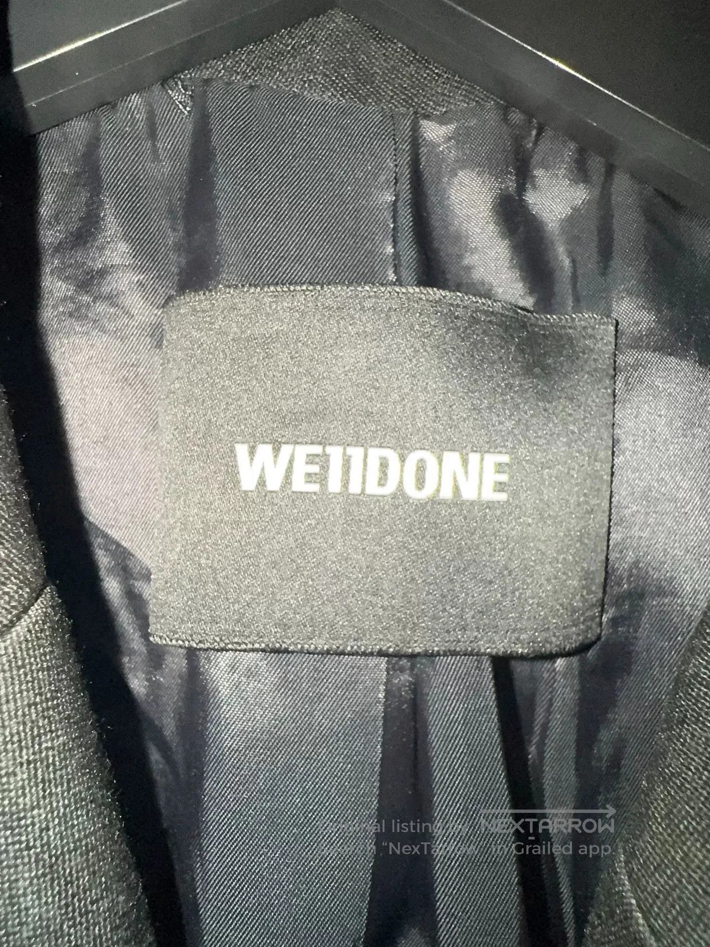 WE11DONE we11done Graffiti Logo Blazer. Size US M / EU 48-50 / 2 - 3 Thumbnail