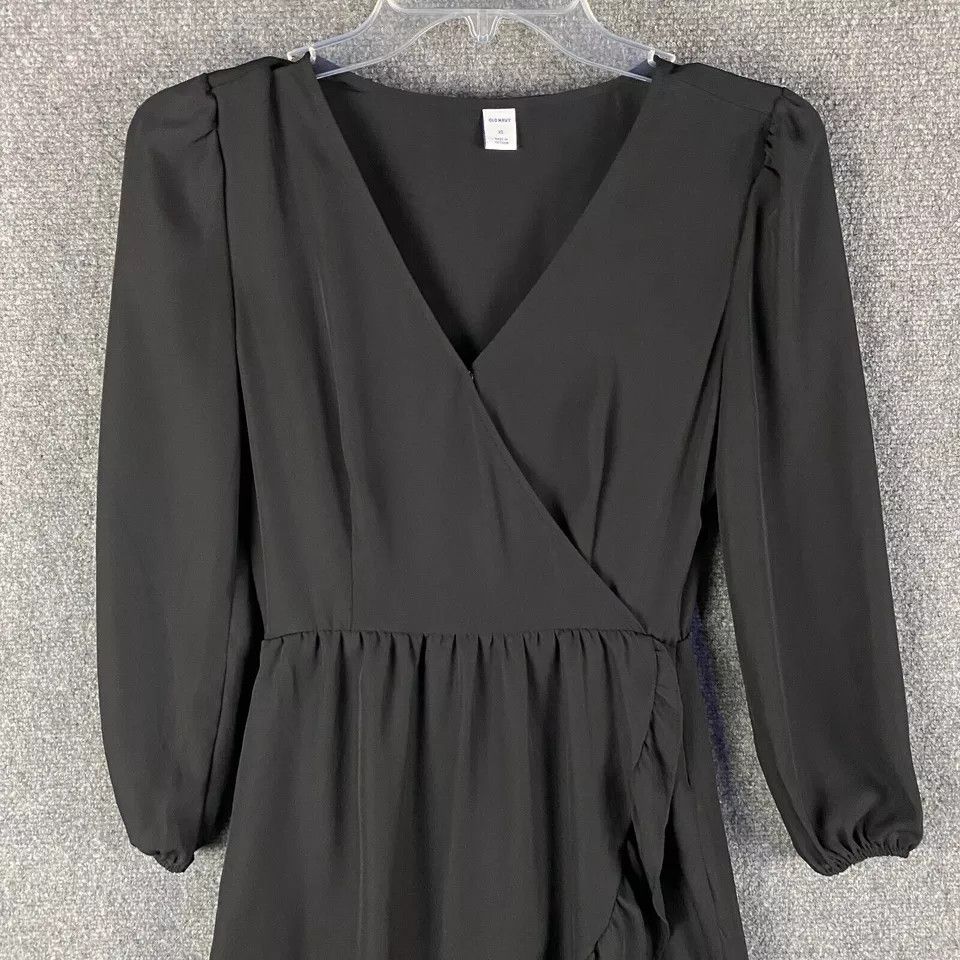 Old Navy Old Navy Dress Women's XS A-Line Long Sleeve Adults Size XS / US 0-2 / IT 36-38 - 2 Thumbnail