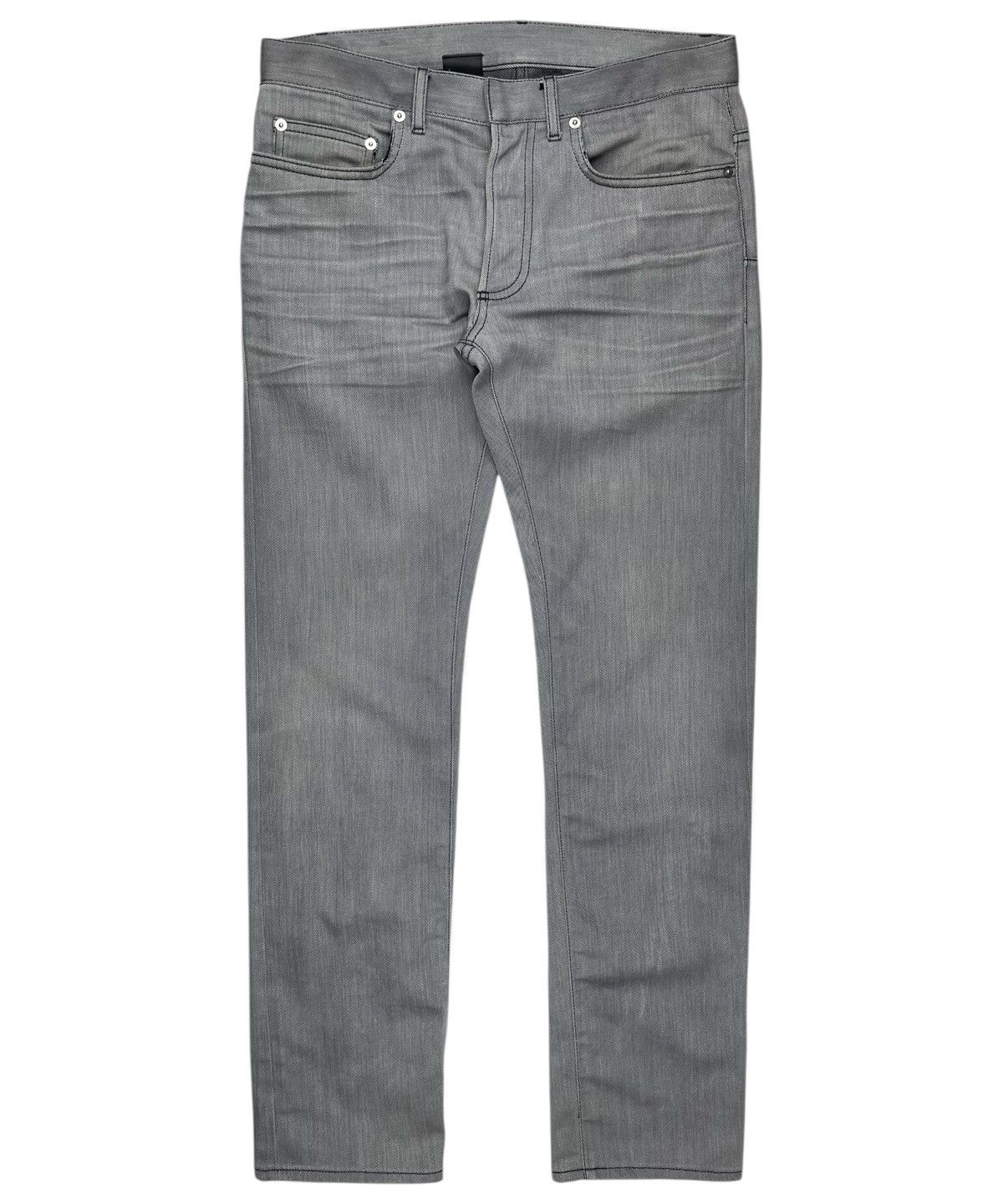 Dior × Hedi Slimane SS07 Dior Homme Light Grey Denim Jeans