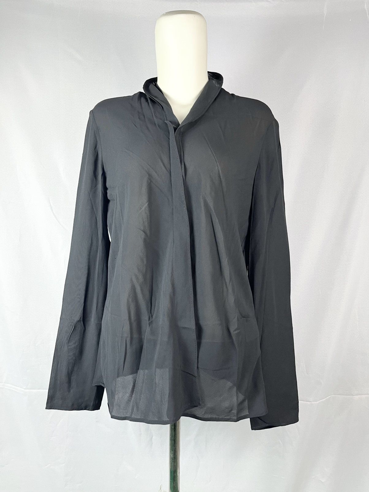 Yohji Yamamoto YOHJI YAMAMOTO+NOIR SILK BLOUSE Size M / US 6-8 / IT 42-44 - 9 Thumbnail