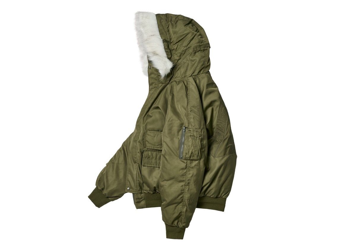 Palace Palace P2B Cargo Parka in Olive Men’s Size Large Faux Fur Size US L / EU 52-54 / 3 - 3 Thumbnail