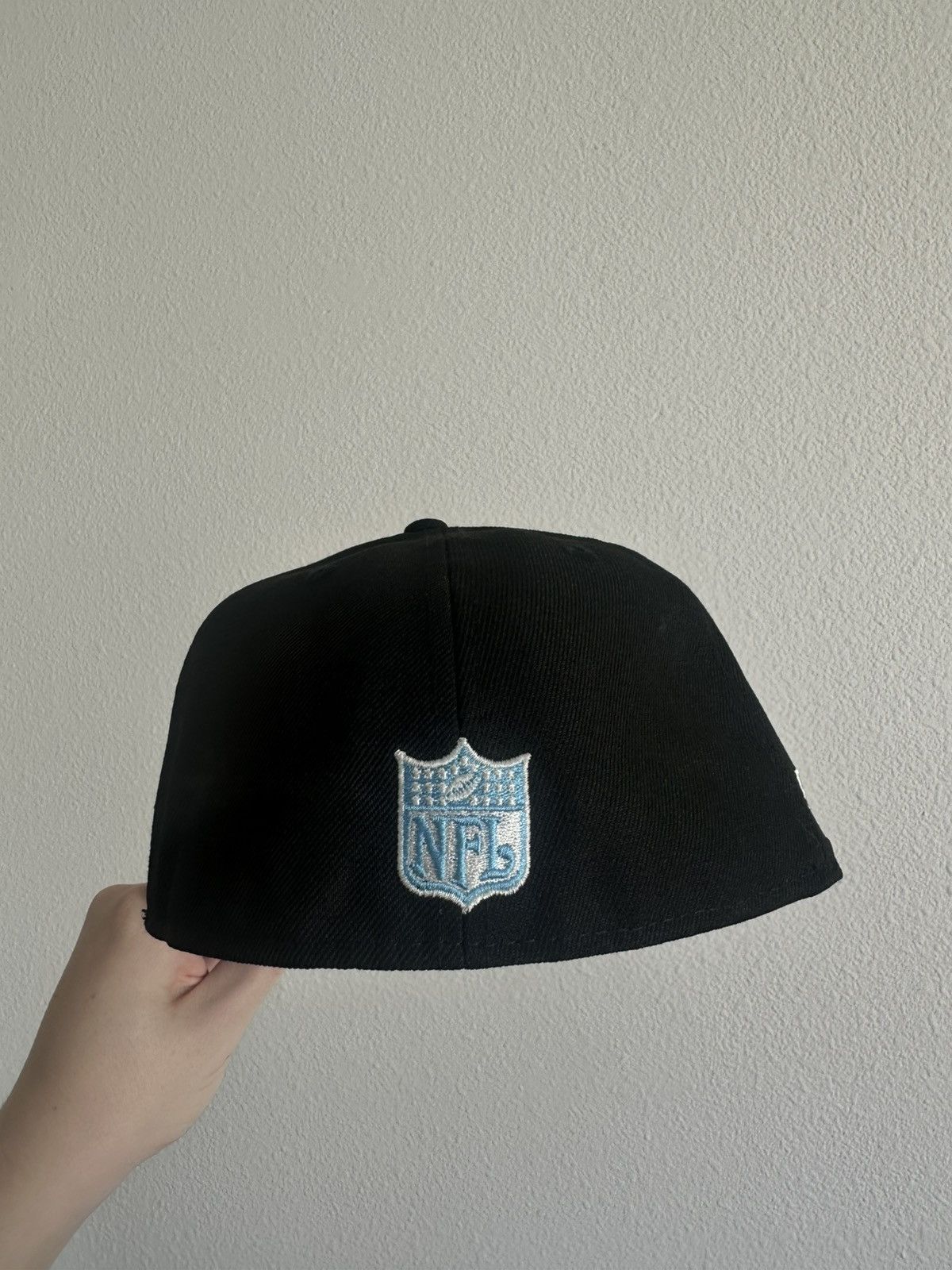 New Era Houston Oilers Fitted Hat w/ Pro Bowl Patch (Size 7 1/4) Size ONE SIZE - 4 Thumbnail