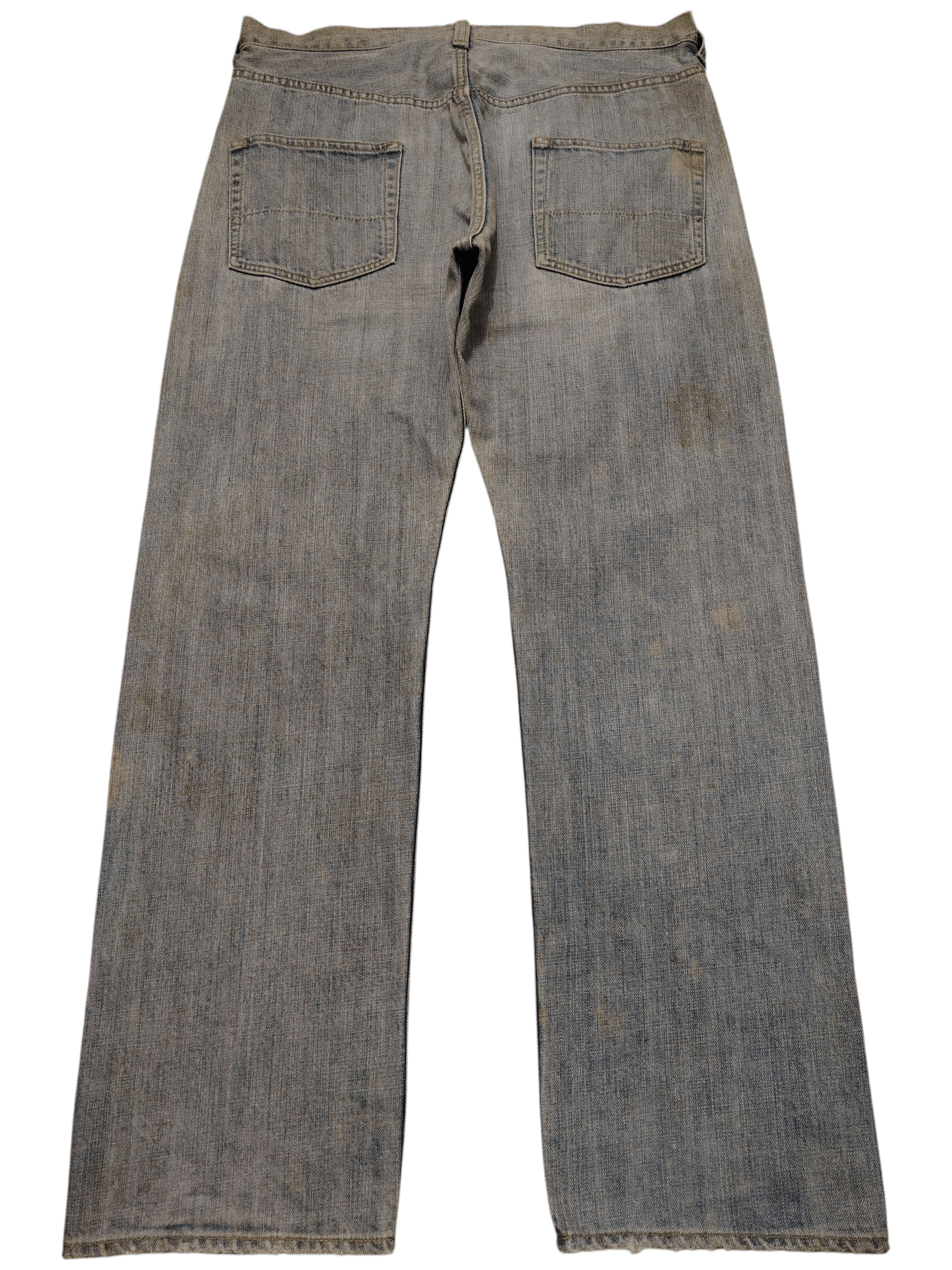 MasterPiece Vintage Japanese MASTERPIECE distressed denim Jeans Size US 34 / EU 50 - 1 Thumbnail
