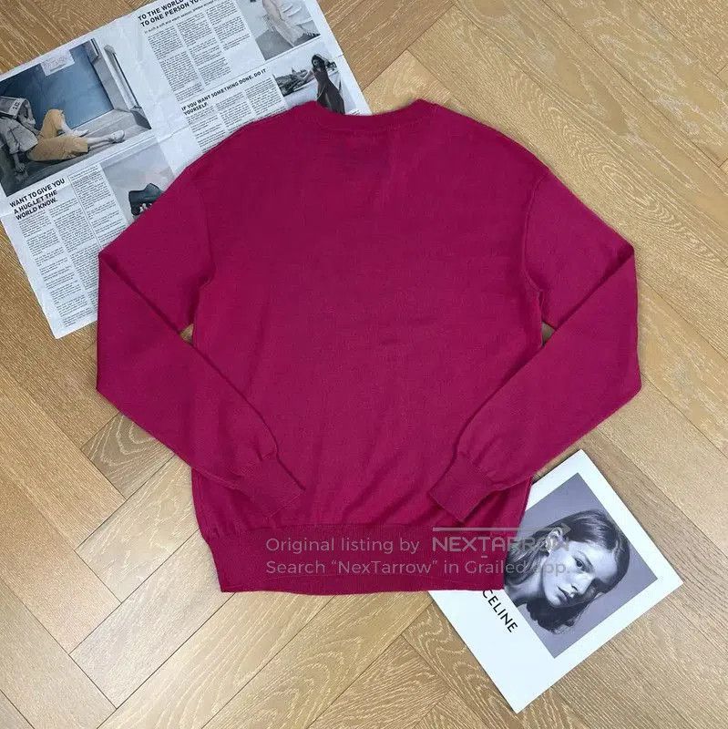 Moschino Moschino Pink Bear Graphic Pullover Sweater . Size M / US 6-8 / IT 42-44 - 2 Thumbnail