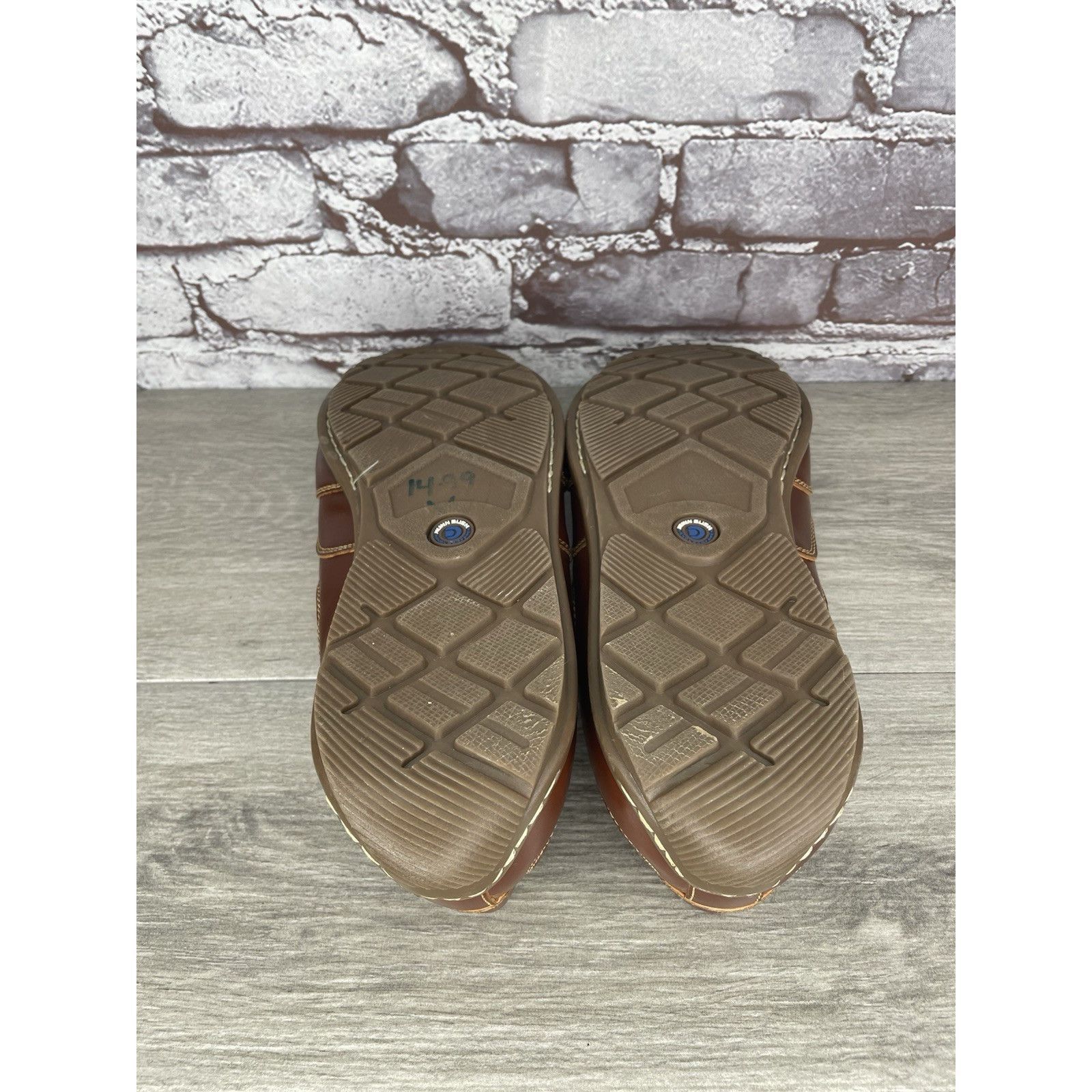 Nunn Bush Nunn Bush Dual Comfort Brown Faux Leather Driving Loafers Sh Size US 10 / EU 43 - 11 Thumbnail