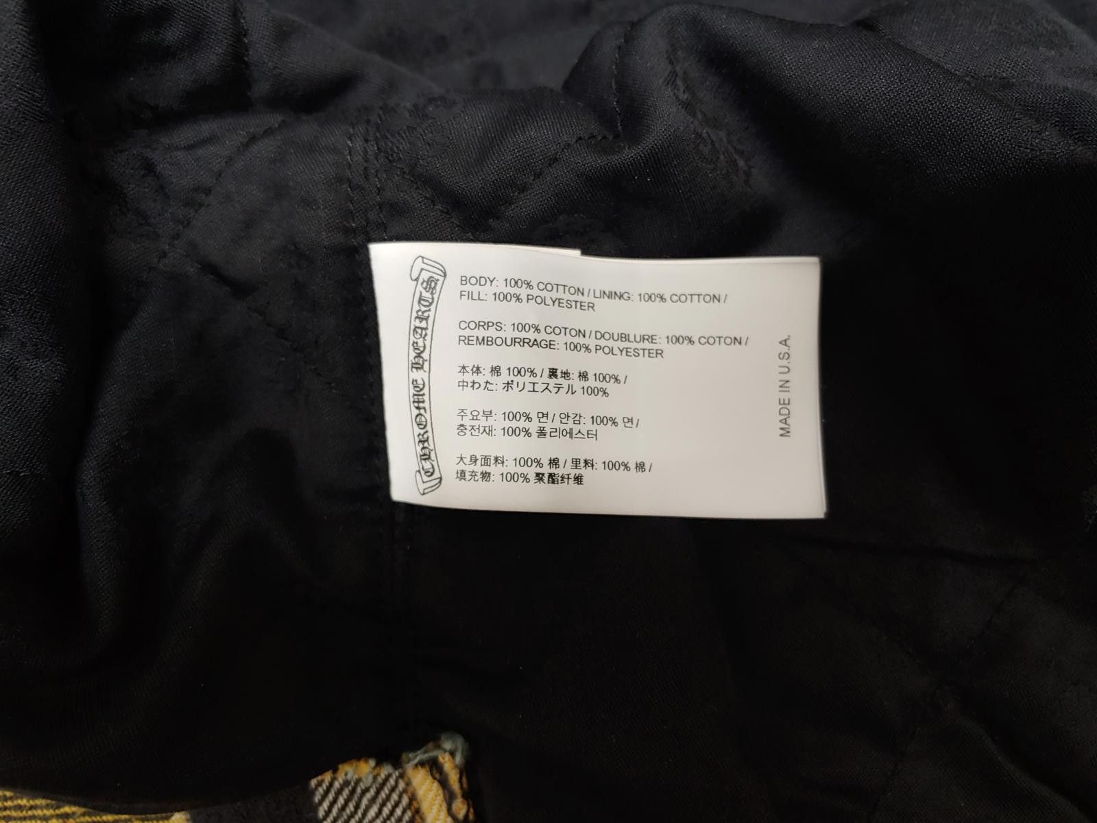 Chrome Hearts Chrome Hearts Padded Flannel Shirt Size ONE SIZE - 4 Thumbnail