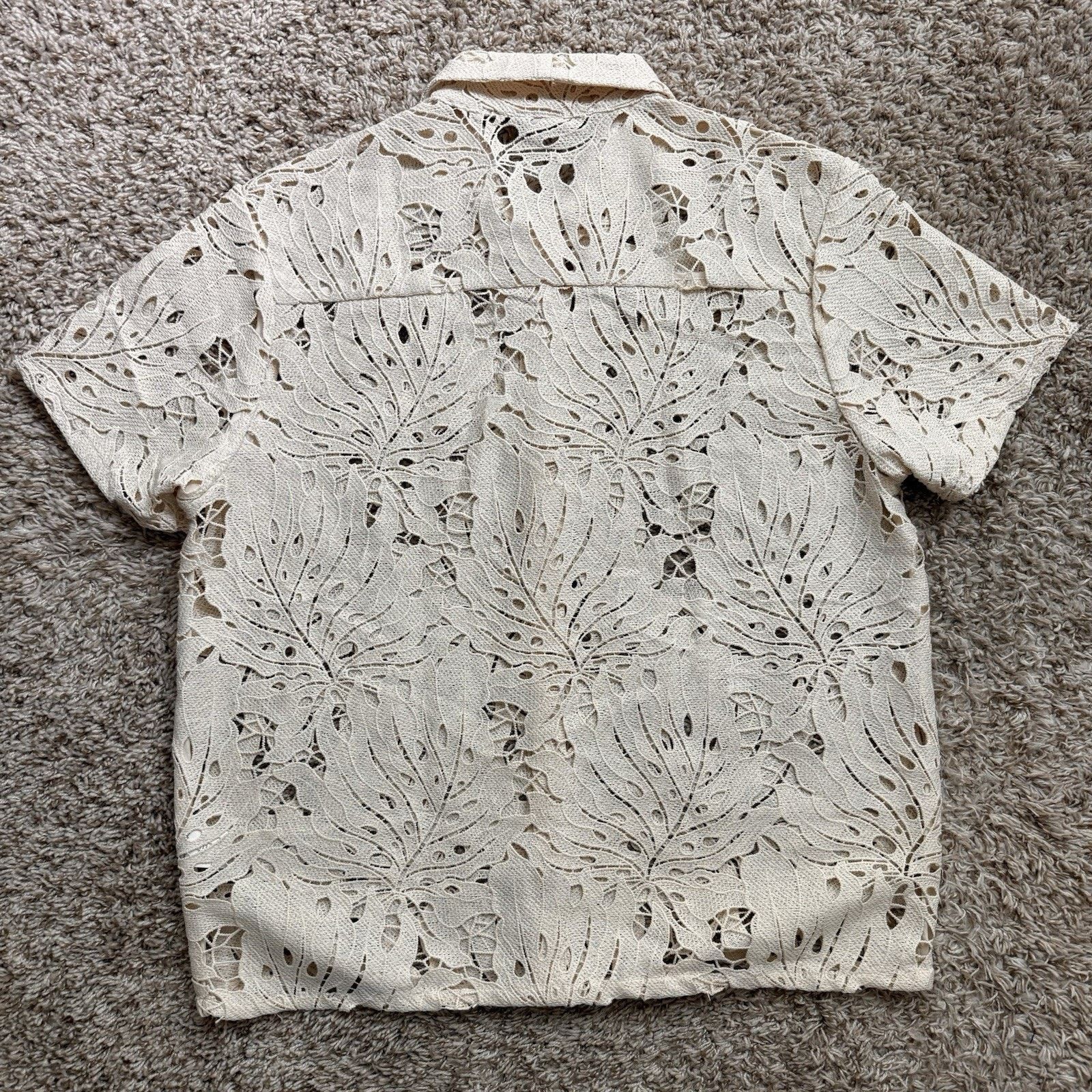 Other Dandy Del Mar Monstera Shirt - Scallop - Button Up SS Shirt Size US XL / EU 56 / 4 - 4 Thumbnail