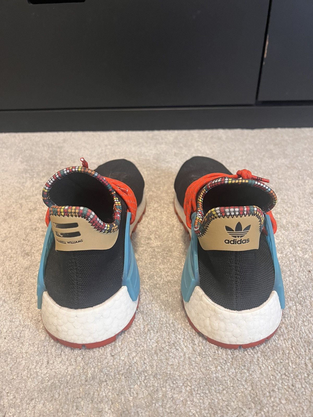 Adidas × Pharrell Adidas NMD Hu Pharrell Inspiration Pack ‘Black’ (2018) Size US 8.5 / EU 41-42 - 5 Thumbnail