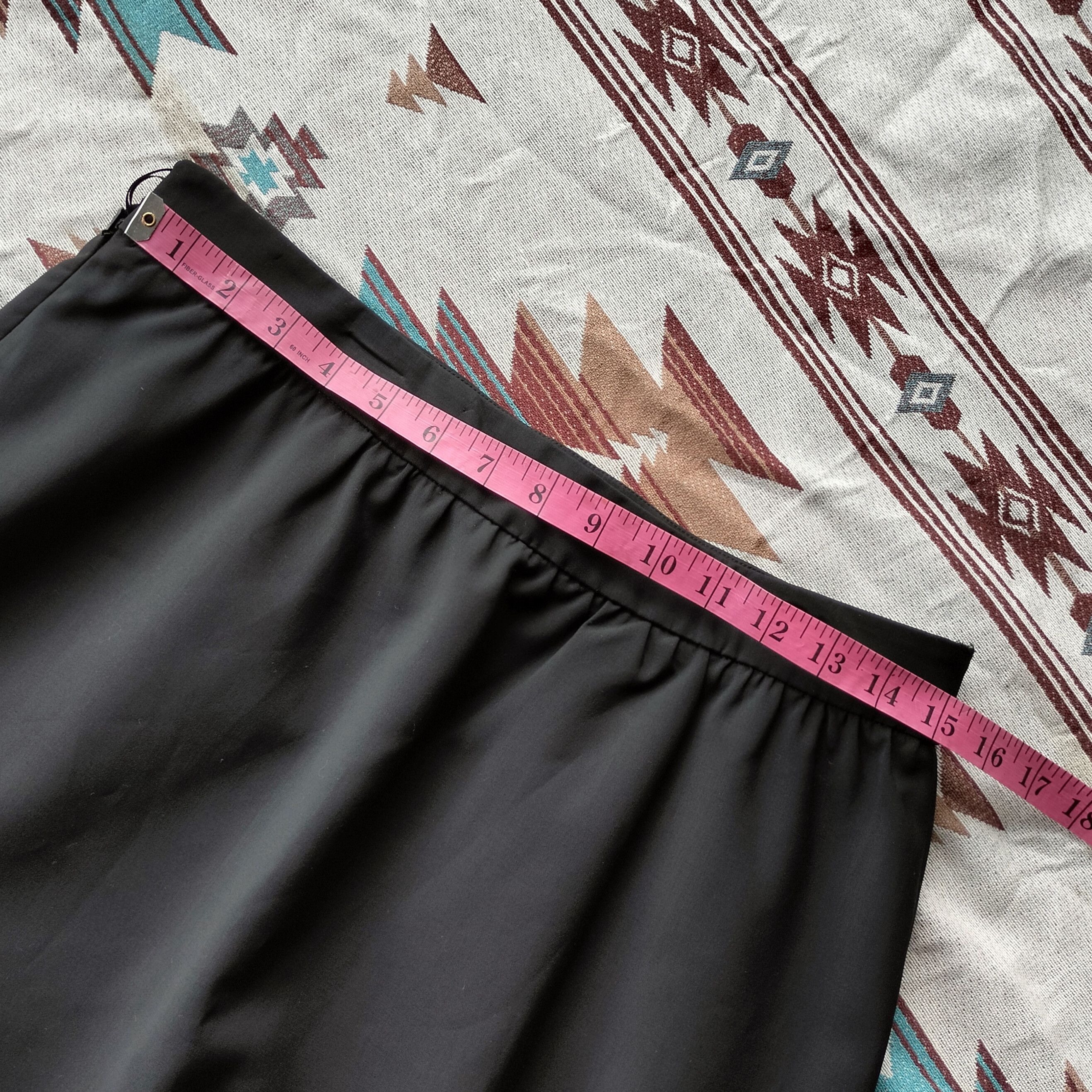 Jil Sander Jil sander black midi skirt Size 30" / US 8 / IT 44 - 14 Thumbnail