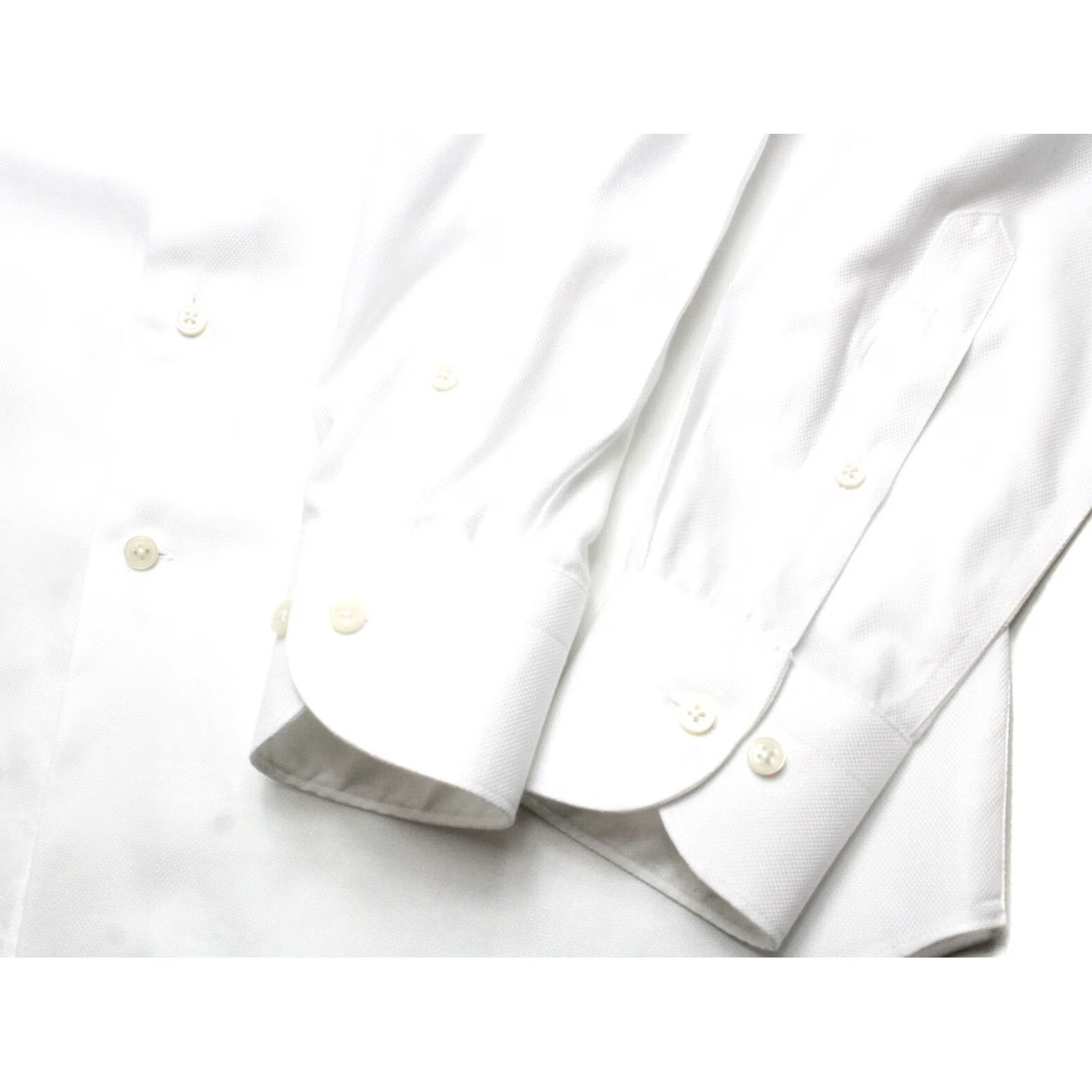 Suitsupply Suitsupply Traveller Slim Fit Formal Shirt Mens 38 / 15 Patterned Spread Collar Shirt Men Regular Size White Patterned 90s Event/Business Mens Size 38R - 5 Thumbnail