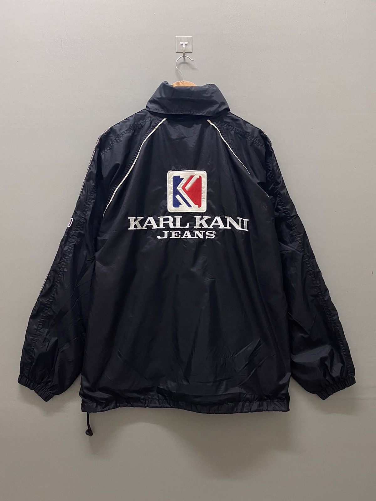 Vintage 90s Karl Kani Embroidered Logo Jacket