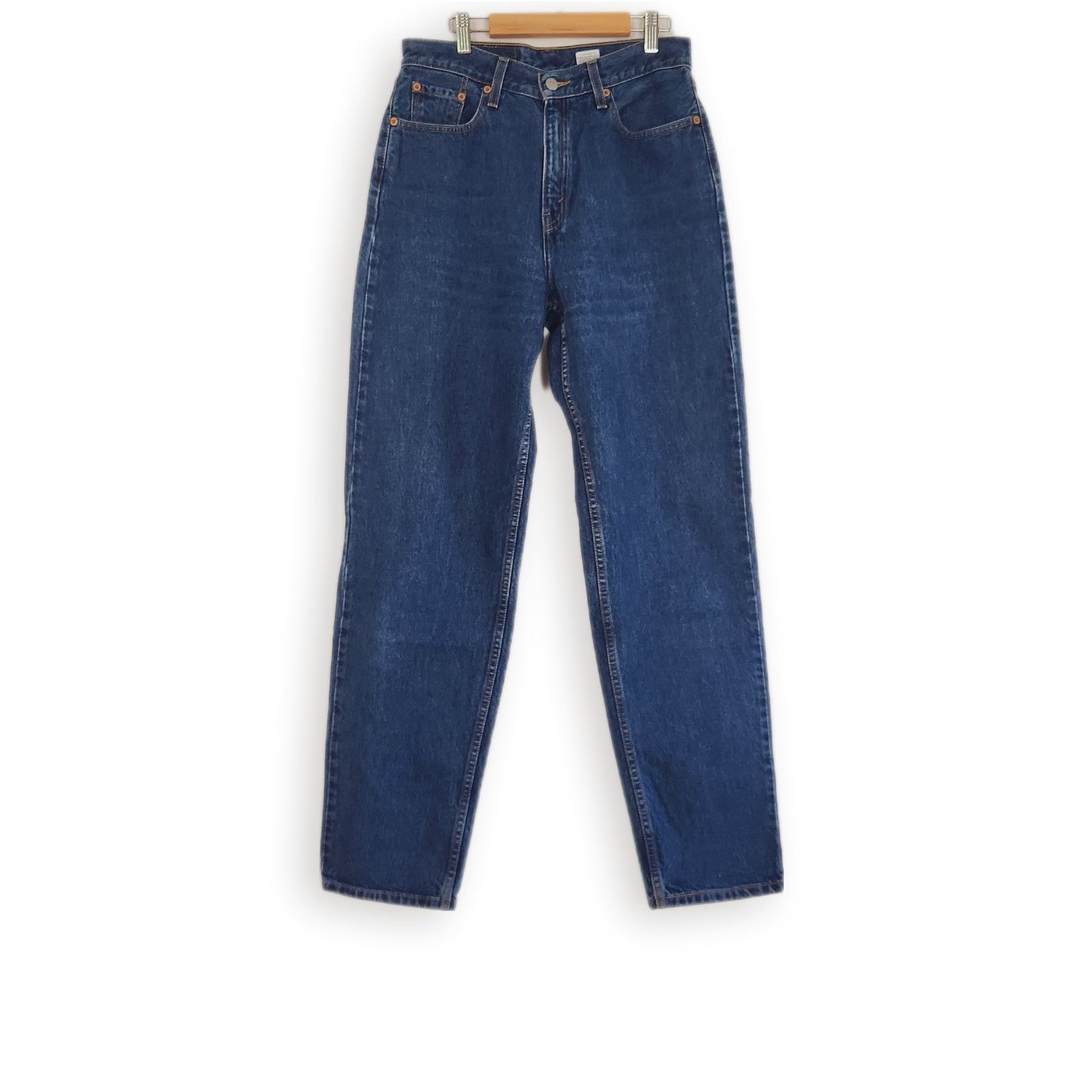 Levi's Levis 560 Straight Leg Jeans Medium Dark Wash Denim 10 long Size 32" / US 10 / IT 46 - 1 Thumbnail