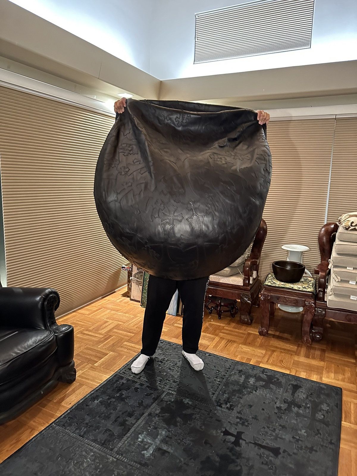 Chrome Hearts Chrome Hearts Leather Bean Bag Size ONE SIZE - 5 Thumbnail