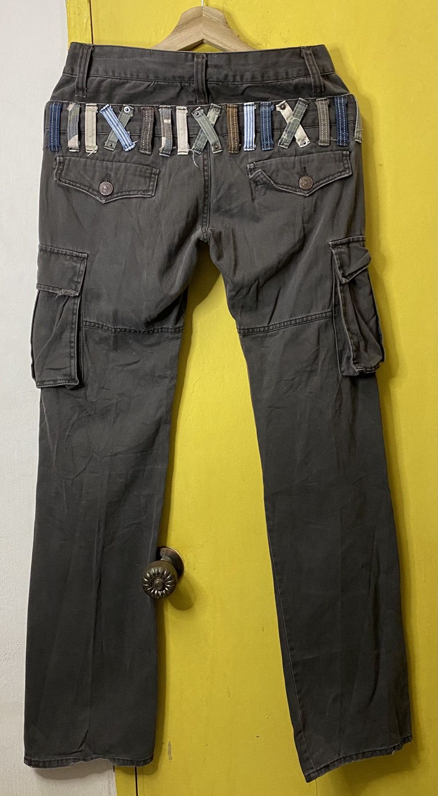 Other Vintage Dominate Double Waist Cargo Pants Size US 29 - 2 Thumbnail
