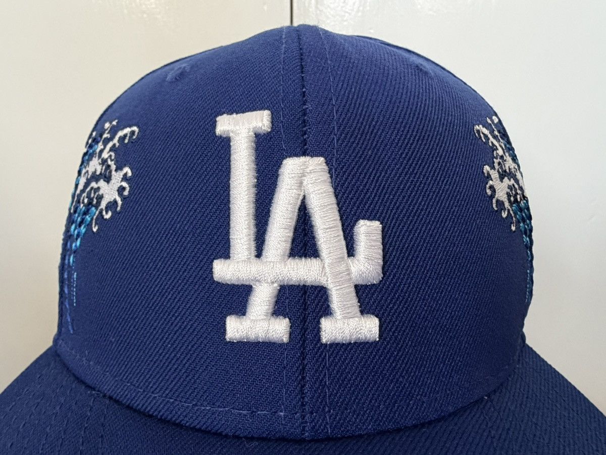 New Era NEW ERA 59FIFTY LOS ANGELES DODGERS CAP HAT MLB TONAL WAVE 8 Size ONE SIZE - 3 Thumbnail