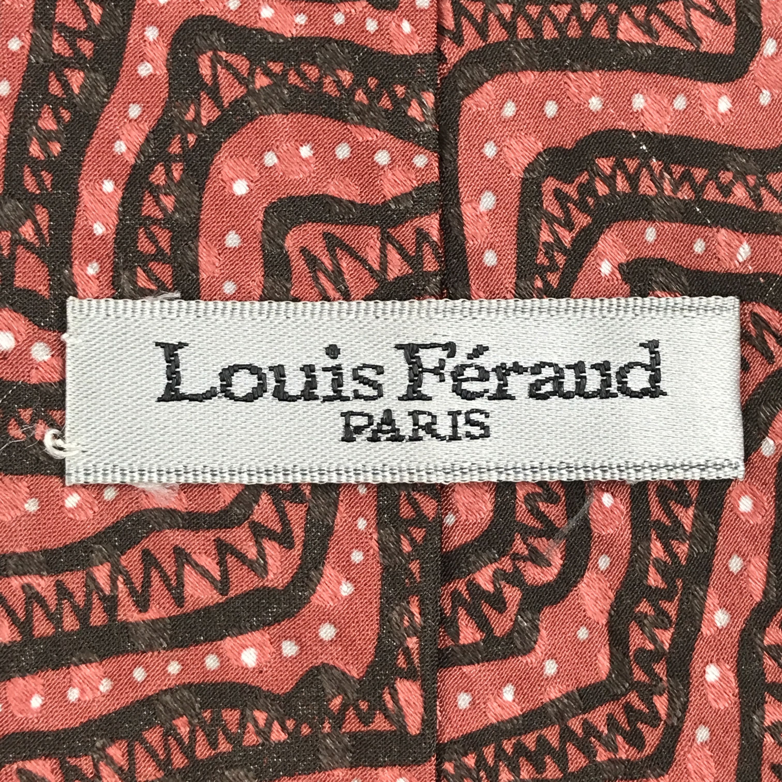 Designer × Louis Feraud × Vintage Vintage Louis Feraud Silk Necktie Size ONE SIZE - 8 Thumbnail