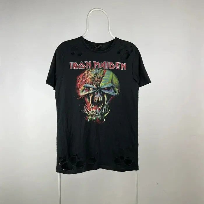 Band Tees Iron Maiden T-shirt rock band tee size Small hand made Size US S / EU 44-46 / 1 - 1 Thumbnail