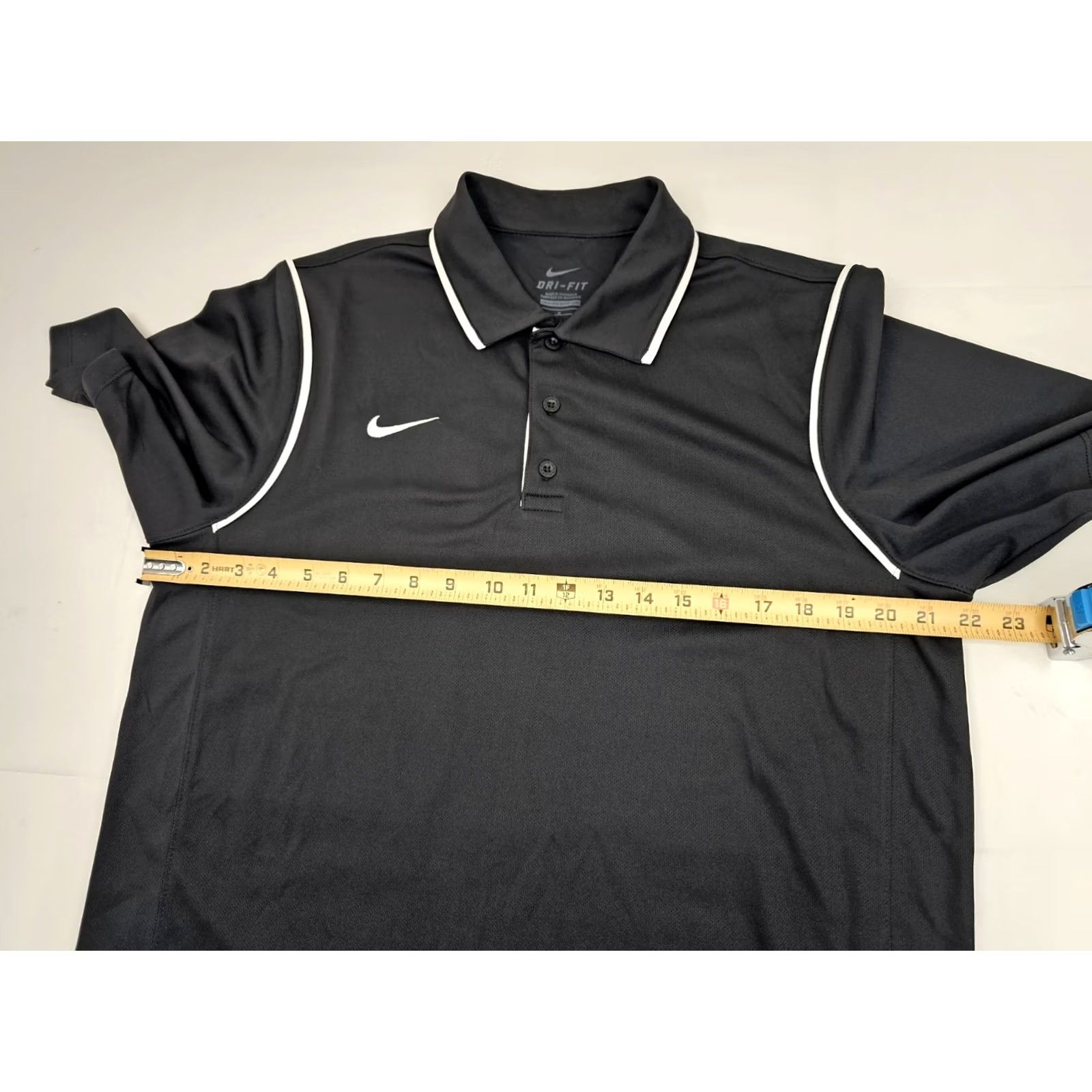 Nike Nike Gung Ho Dri-FIT Polo Shirt Men M Black Lightweight Wicking Golf Short Sleeve Polo Size US M / EU 48-50 / 2 - 7 Thumbnail