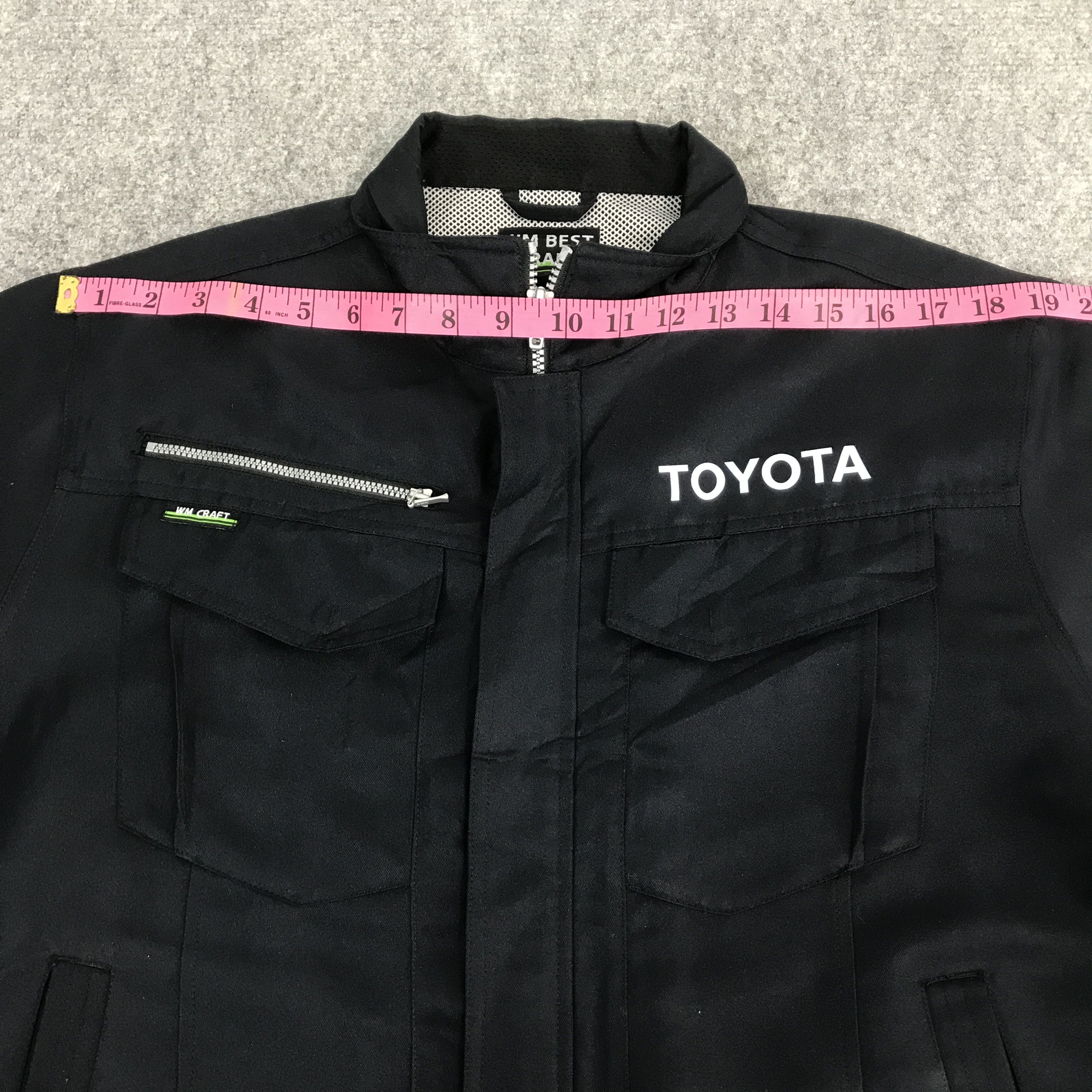 Japanese Brand toyota racing black japan uniform jacket Size US L / EU 52-54 / 3 - 5 Thumbnail