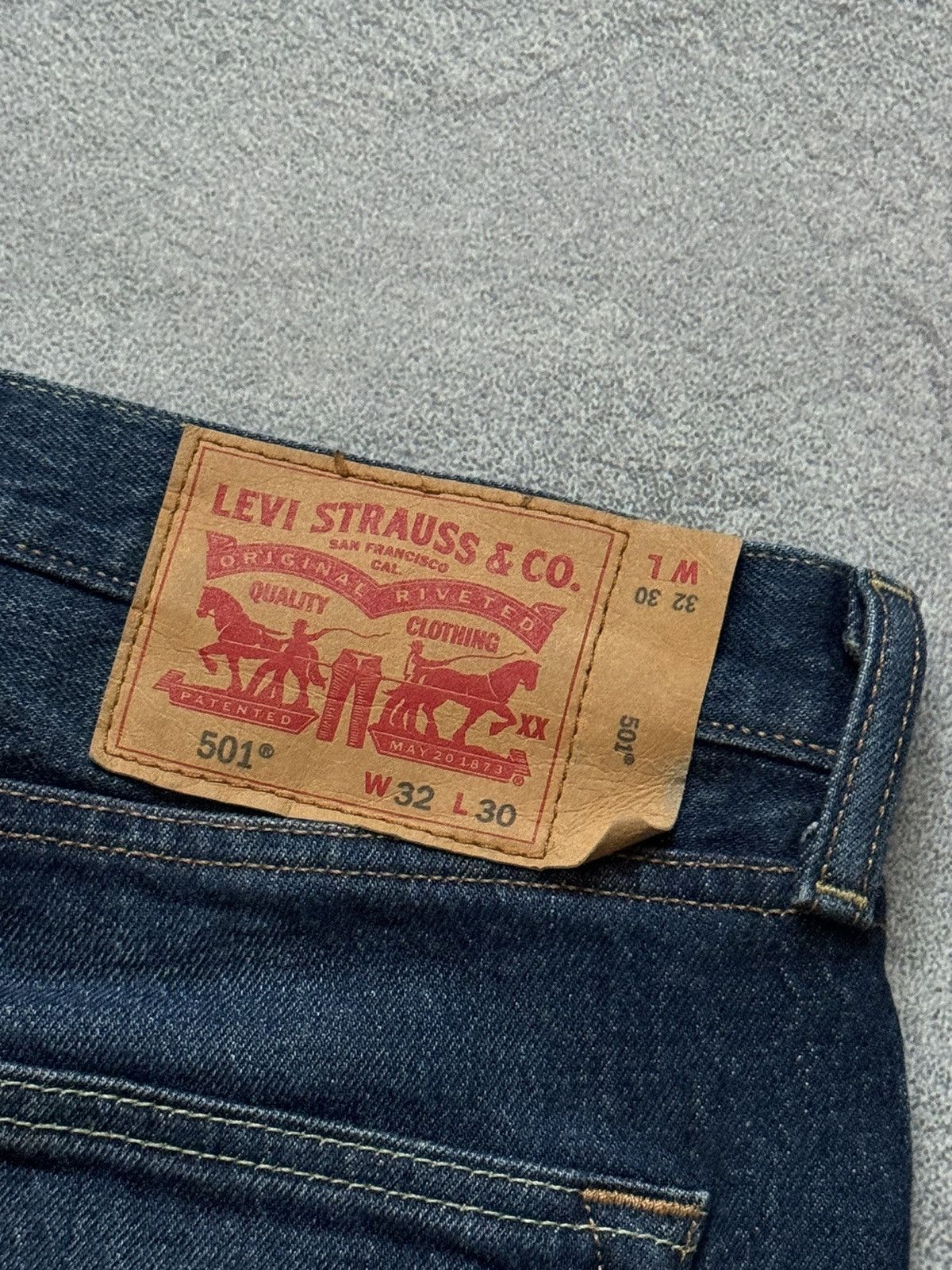 Levi's × Levi's Vintage Clothing × Vintage Levi’s 32/30 501 blue denim pant trouser Jean chino 00s Size US 32 / EU 48 - 5 Thumbnail