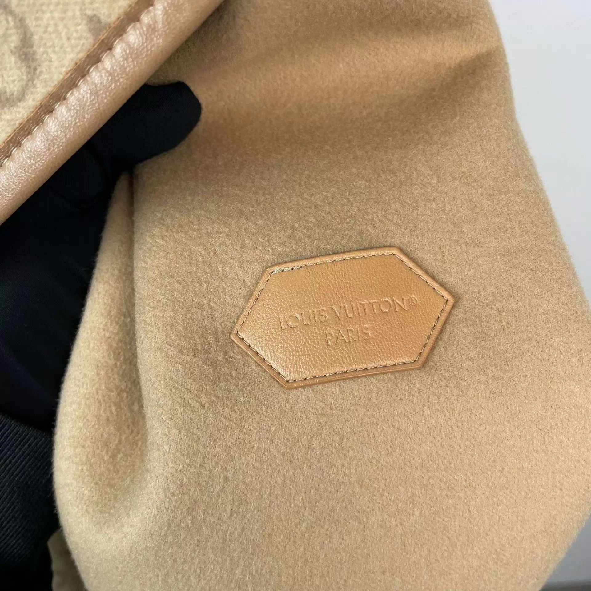 Louis Vuitton lv cashmere coat brown Size L / US 10 / IT 46 - 4 Thumbnail