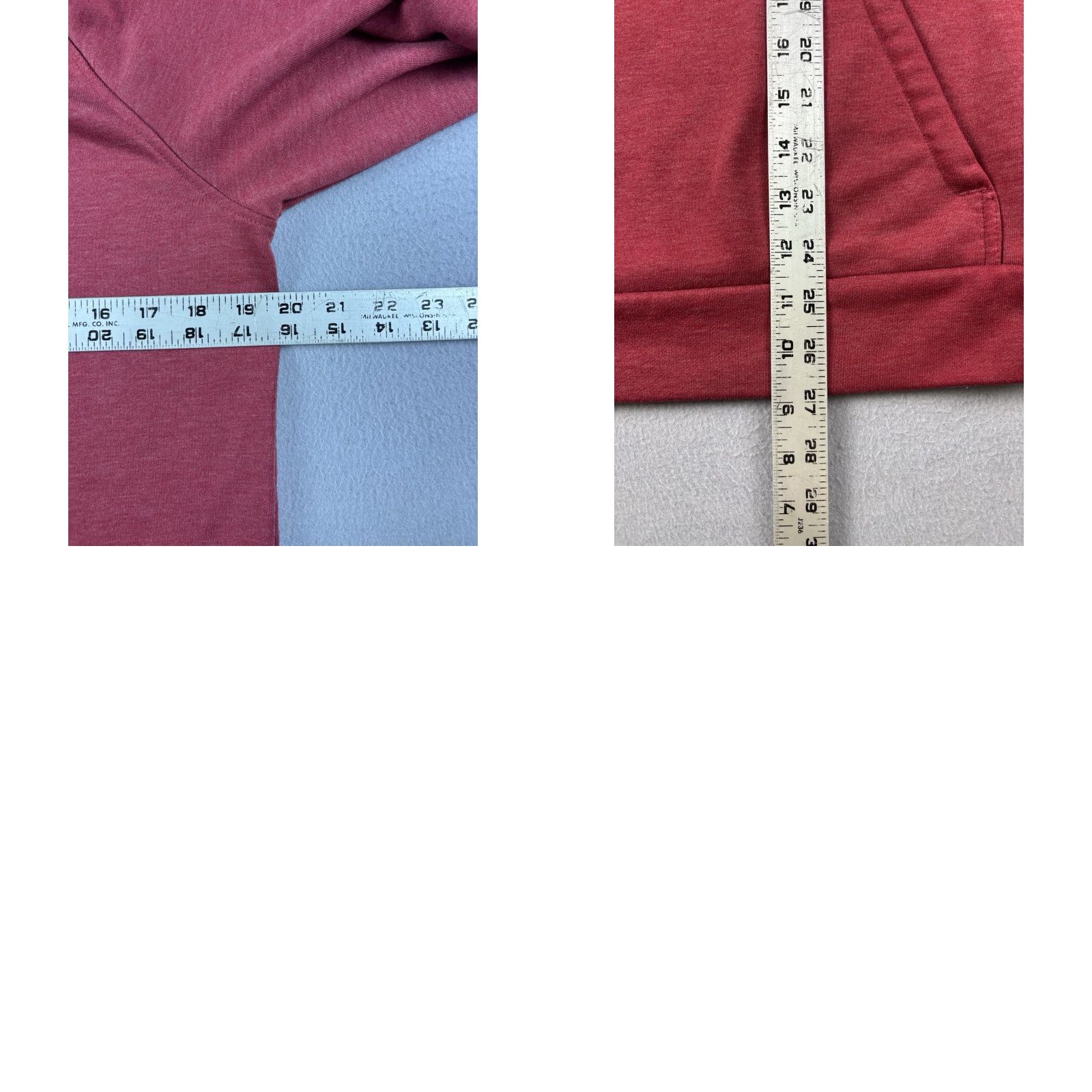 Rhone Rhone Hoodie Mens Size S Red Lightweight Cotton Blend Pullover Gym & Training Logo Solid Sweatshirt Size US S / EU 44-46 / 1 - 8 Thumbnail