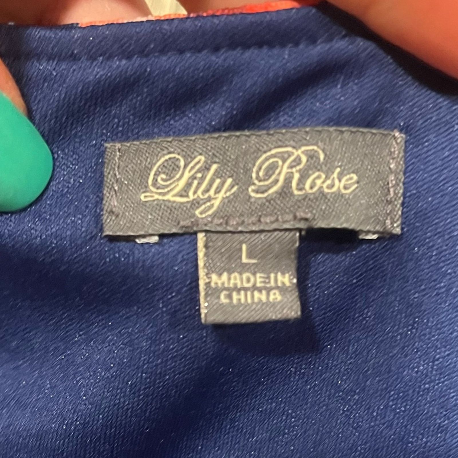 Dress the Population Lily Rose Fit & Flare Dress Floral Short Sleeve Scoop Neck Size L / US 10 / IT 46 - 4 Thumbnail