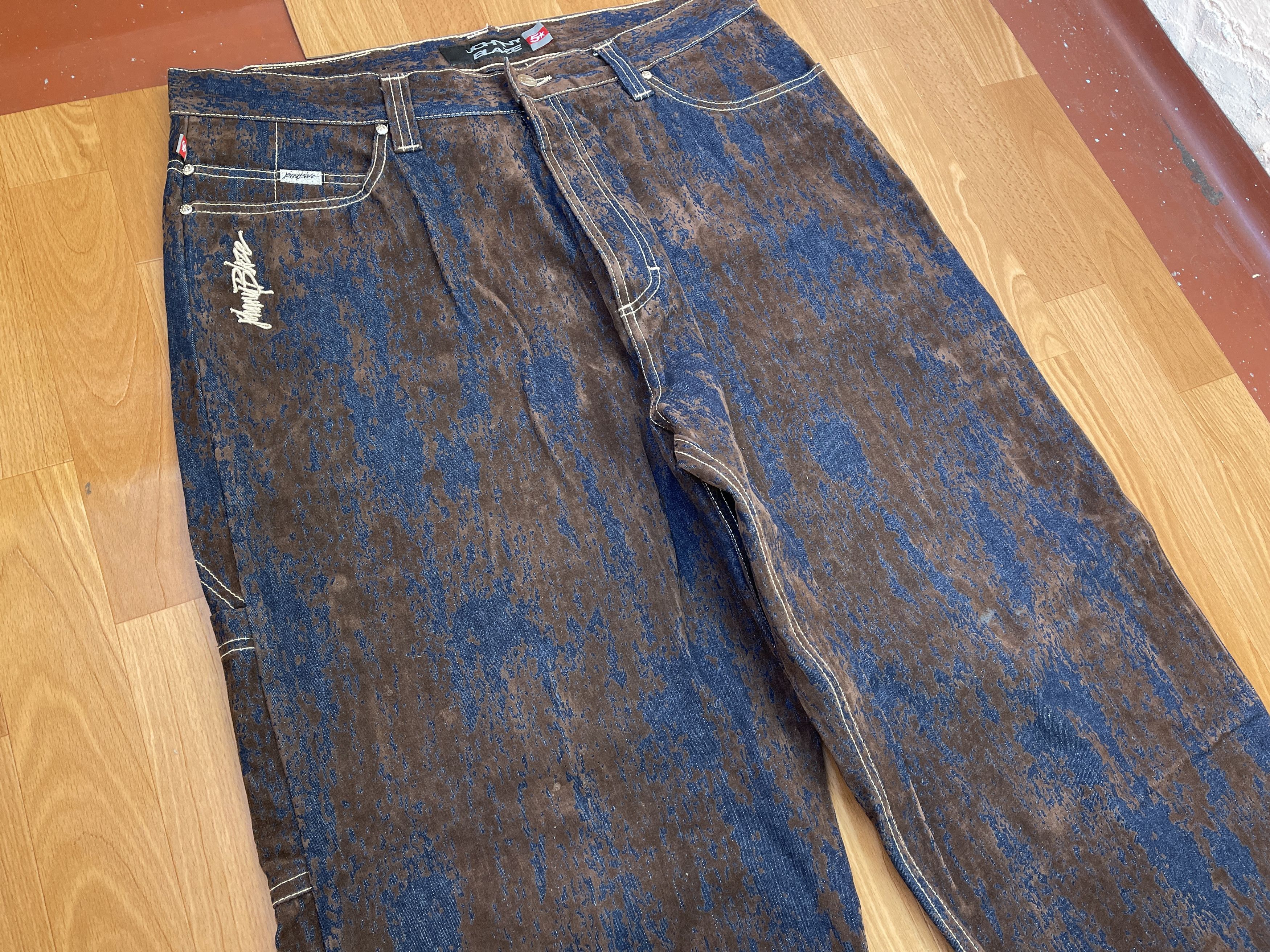 Wu-Tang Clan Johnny Blaze jeans, Wu Wear, vintage hip hop baggy, 90s 40 Size US 40 / EU 56 - 10 Thumbnail