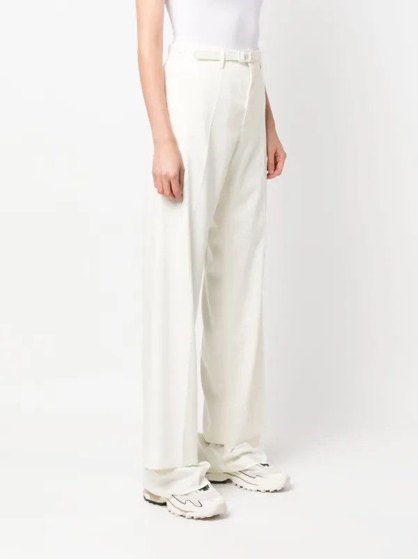 Maison Margiela !DS! SS23 Maison Margiela High Waisted Flared Trousers Size 27" / US 4 / IT 40 - 3 Thumbnail
