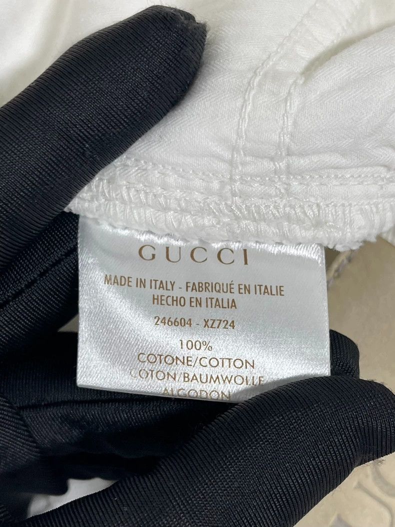 Gucci Gucci White casual denim trousers 2502-Nextarrow Size US 30 / EU 46 - 6 Thumbnail