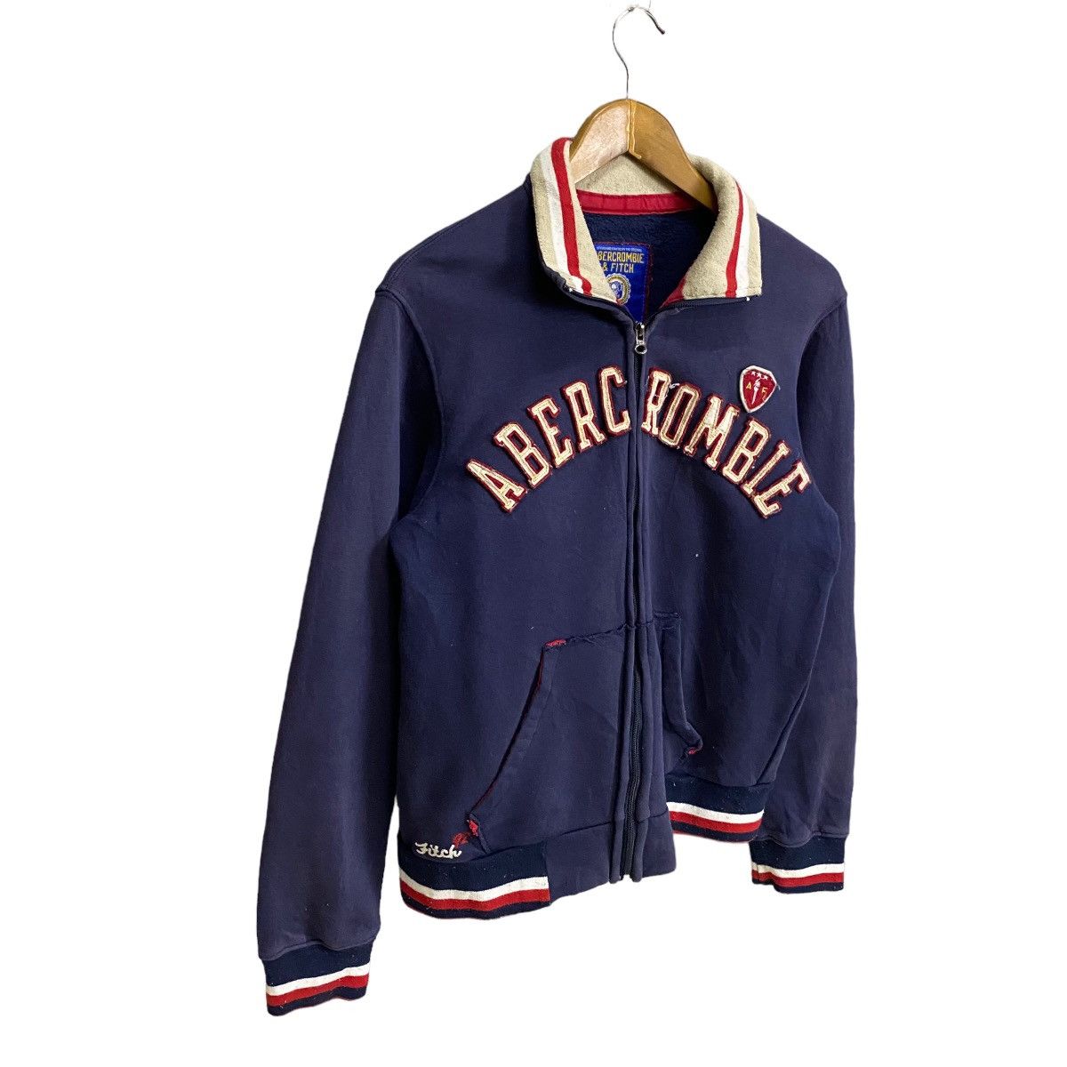 Abercrombie & Fitch ABERCROMBIE & FITCH X ZIPPER JACKET Size US M / EU 48-50 / 2 - 2 Thumbnail