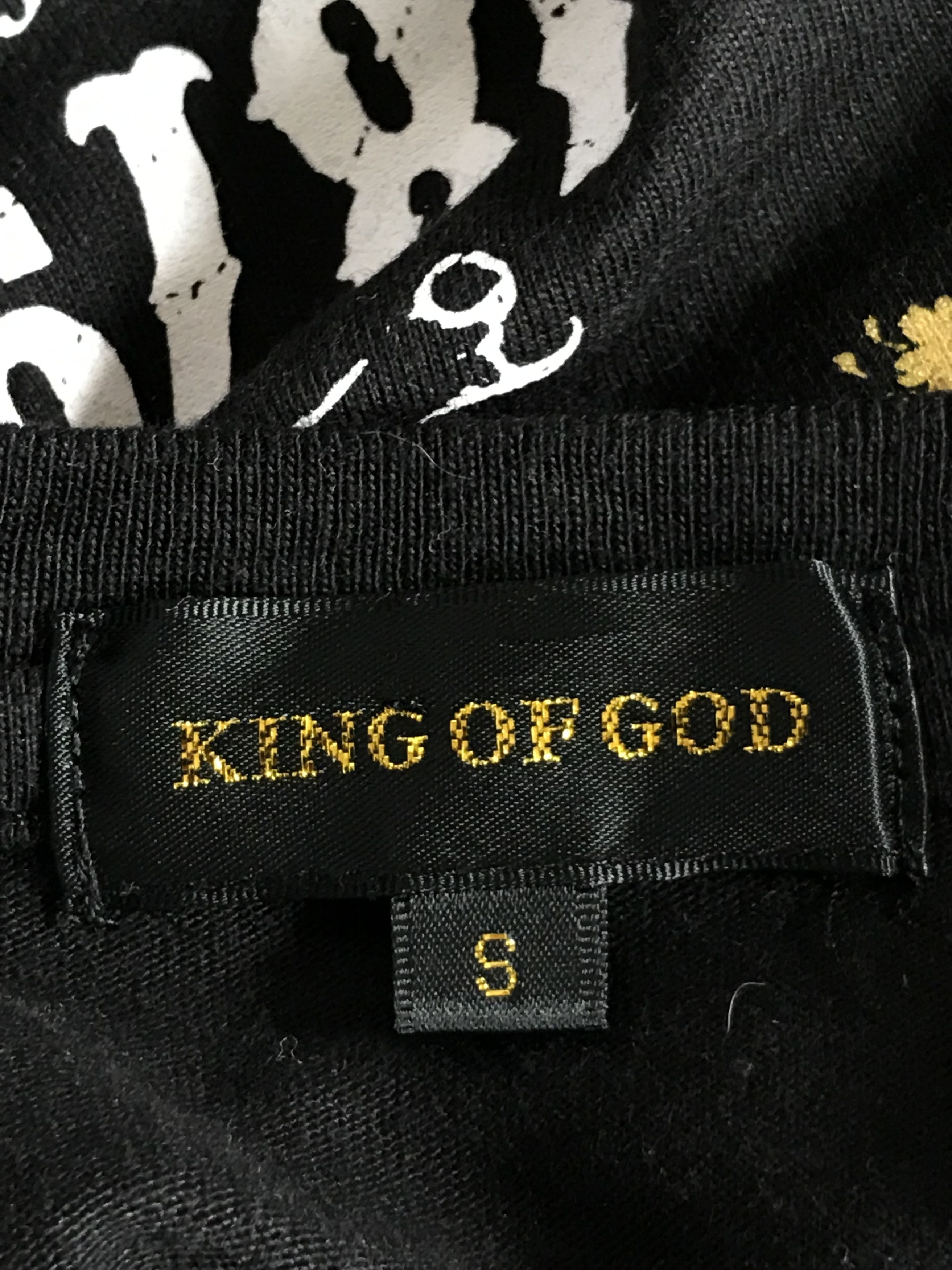 If Six Was Nine × Japanese Brand × Le Grande Bleu (L.G.B.) King of God Japanese Poem Skull Long Sleeve T-Shirt Size US XS / EU 42 / 0 - 6 Thumbnail
