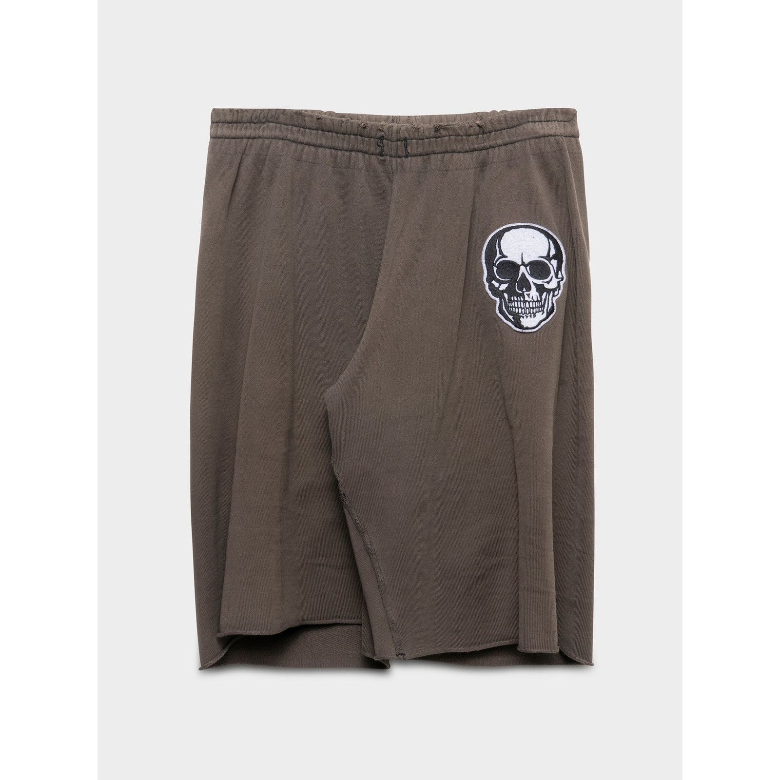 パンツ number nine skull half pants 04ss Number (N)ine Number (N)ine SS04 Skull sweat shorts | Grailed