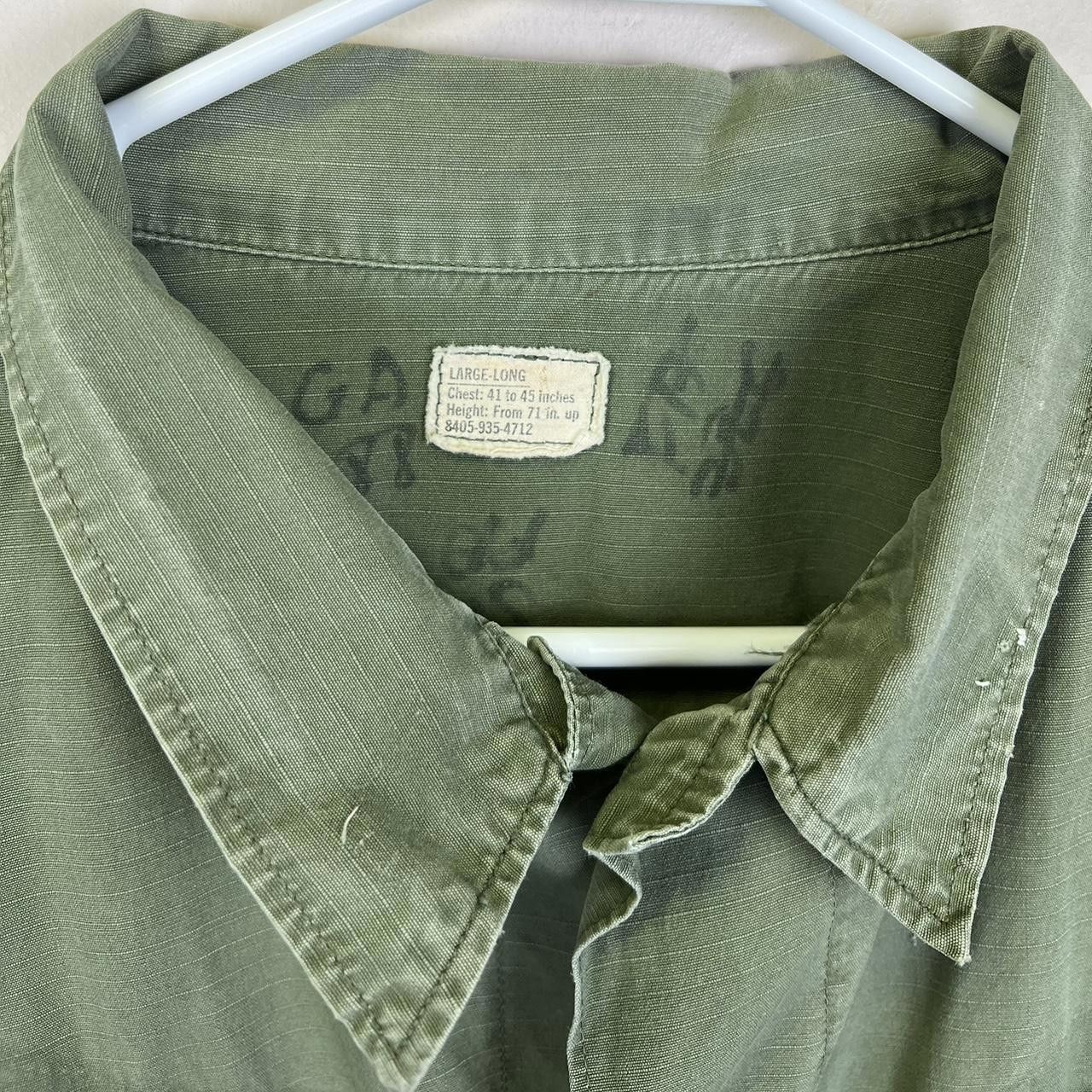 Designer Vintage US Army Military Utility Jacket 8405-935-4712 Size US L / EU 52-54 / 3 - 8 Thumbnail