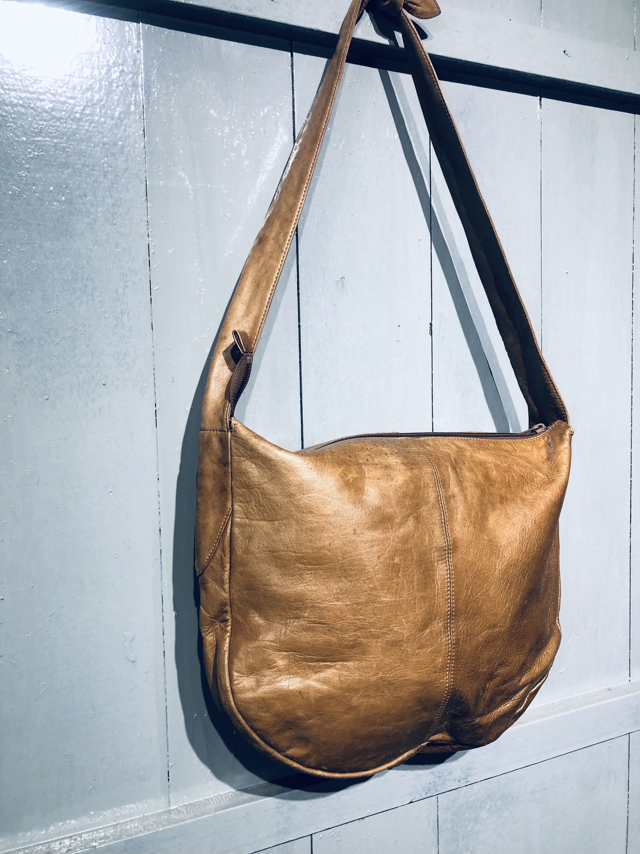 Genuine Leather × Japanese Brand FULL LEATHER PELLE BORSA SHOULDER BAG‼️ Size ONE SIZE - 14 Thumbnail