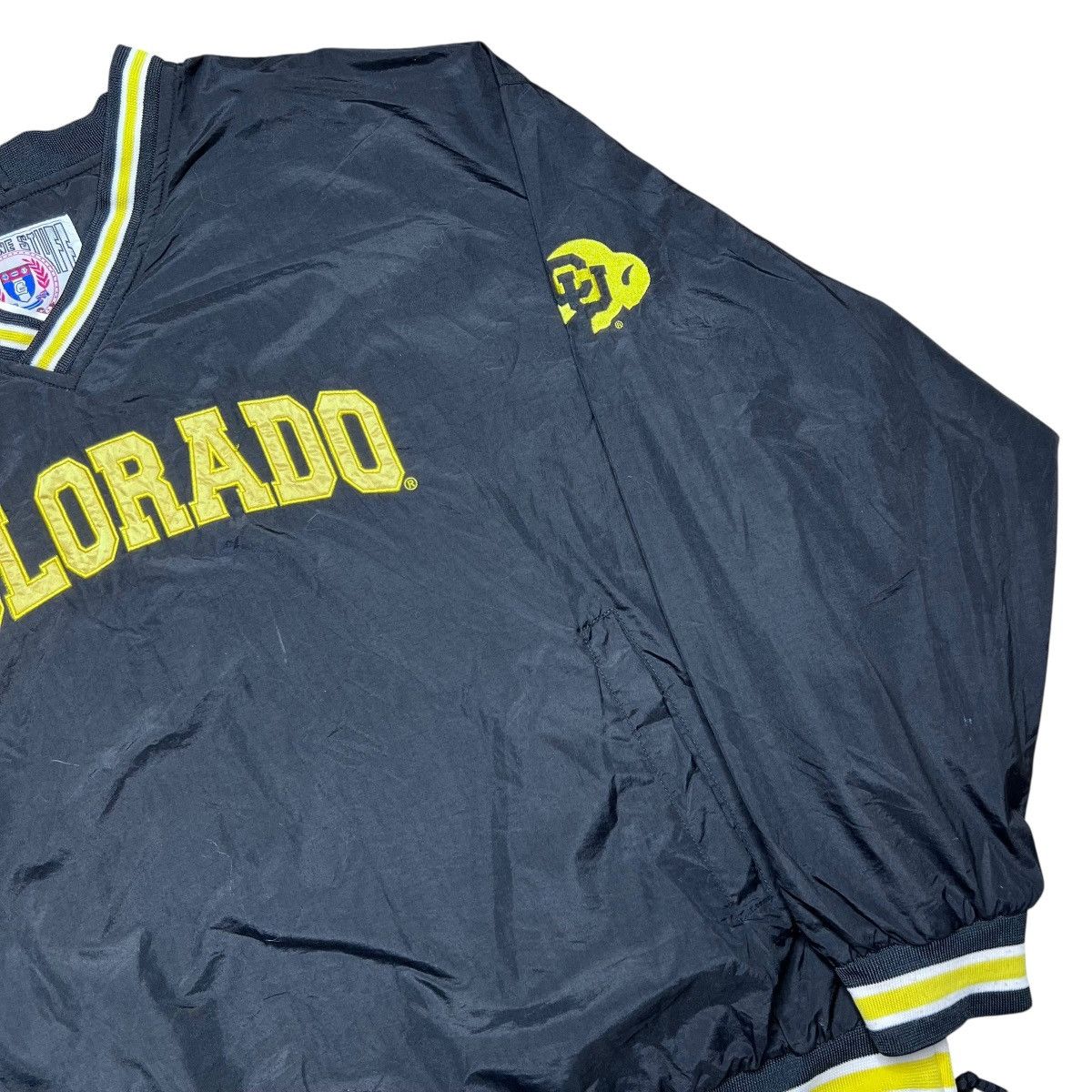 NCAA NCAA Colorado Buffaloed Arch Spell Out Pullover Windbreaker Size US XL / EU 56 / 4 - 16 Thumbnail