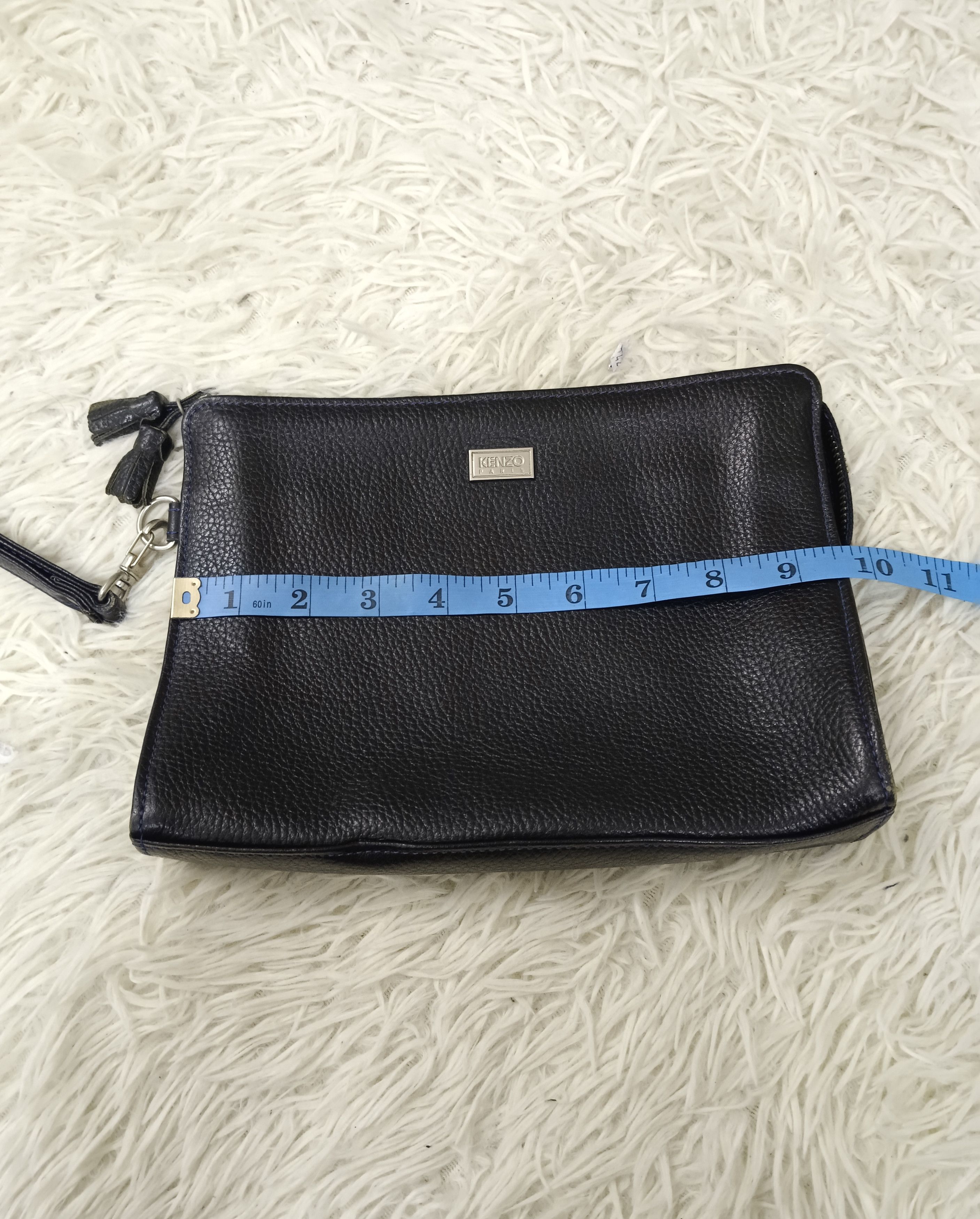 Kenzo KENZO PARIS LEATHER CLUTH BAG Size ONE SIZE - 10 Thumbnail