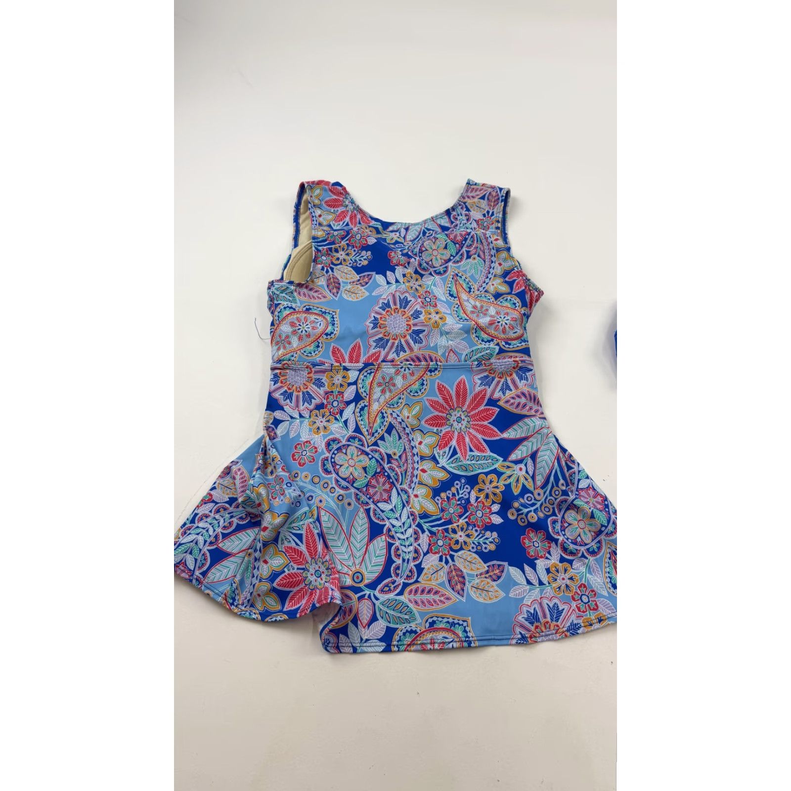 Vintage Ambernoon II Swimsuit Womens 12 Multi Floral Tankini Bikini Two Piece Set Size US 12 / IT 42 - 5 Thumbnail