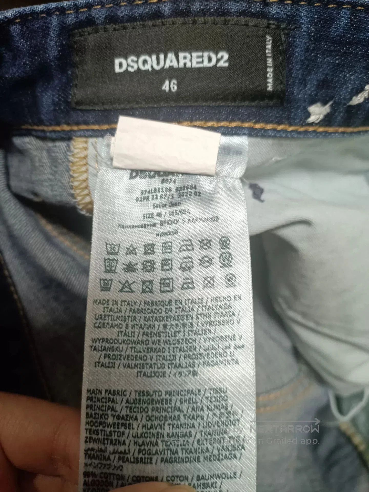 Dsquared2 Dsquared2 Colorful Stitch Jeans. Size US 30 / EU 46 - 8 Thumbnail