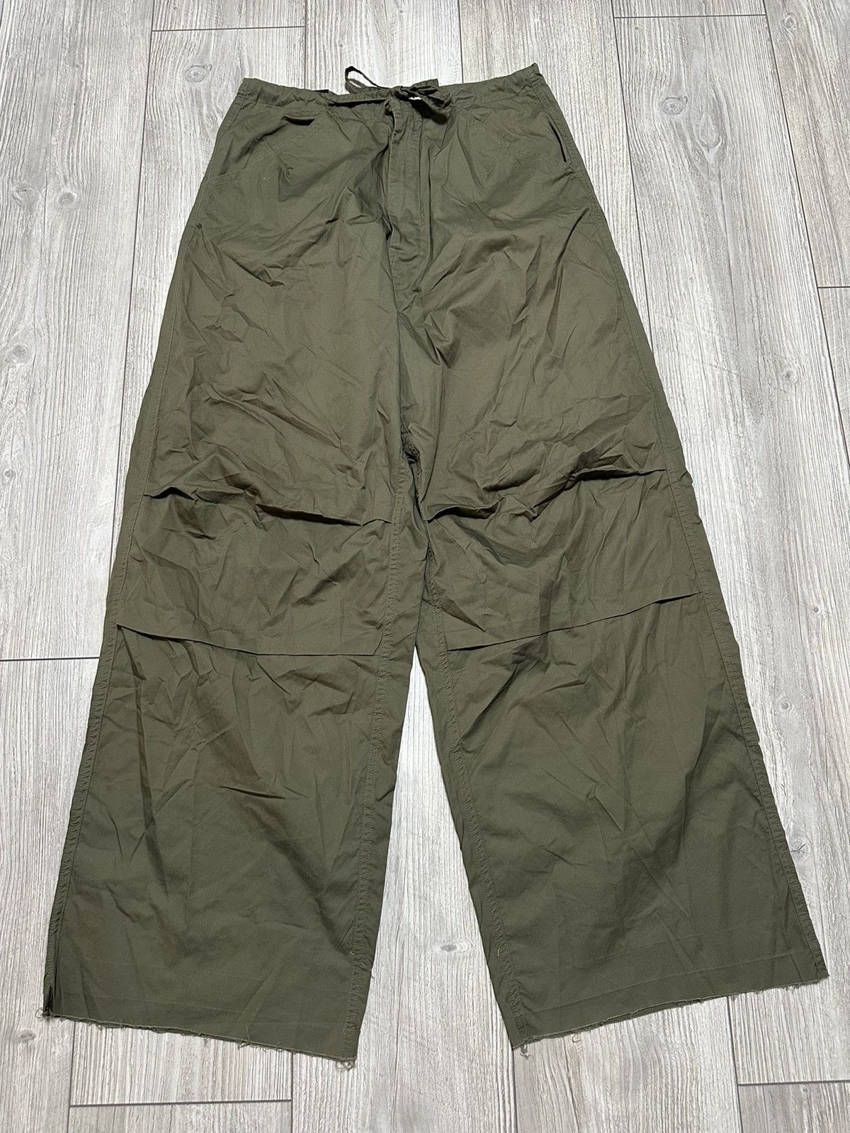 Designer DARKPARK Green Woman Baggy Pants Size 27" / US 4 / IT 40 - 1 Thumbnail