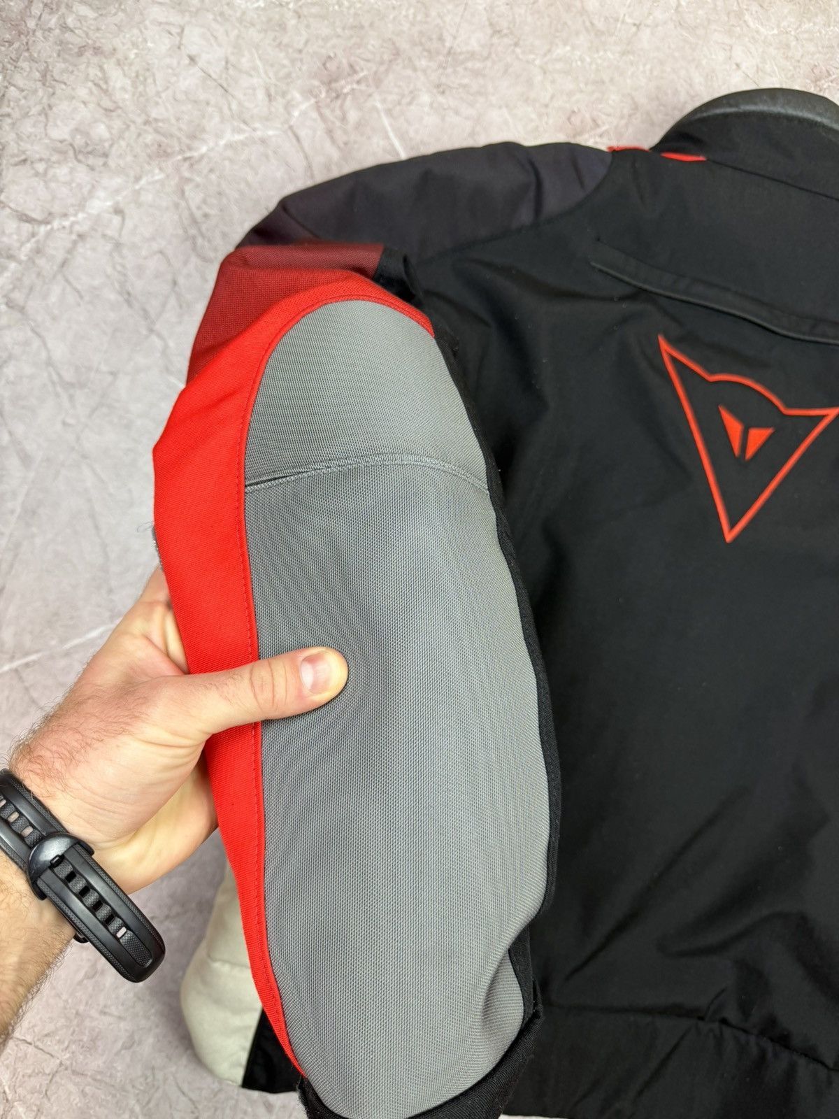 Dainese Vintage Dainese M-CRS Racing Jacket Red/Black Bikercore Sz L Size US L / EU 52-54 / 3 - 17 Thumbnail