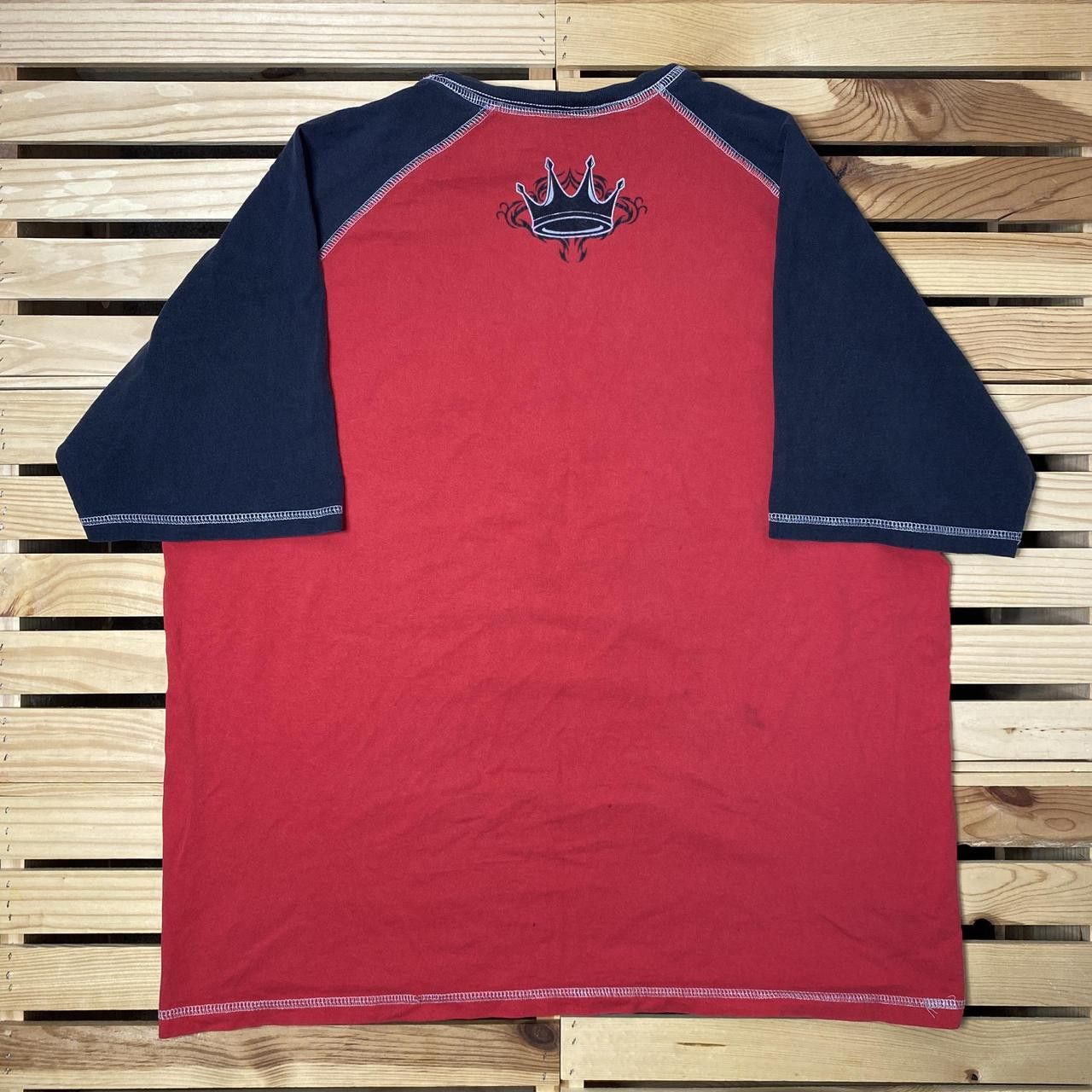 JNCO Vintage JNCO Red & Black Skate Tee Size 2XL Size US XXL / EU 58 / 5 - 2 Thumbnail